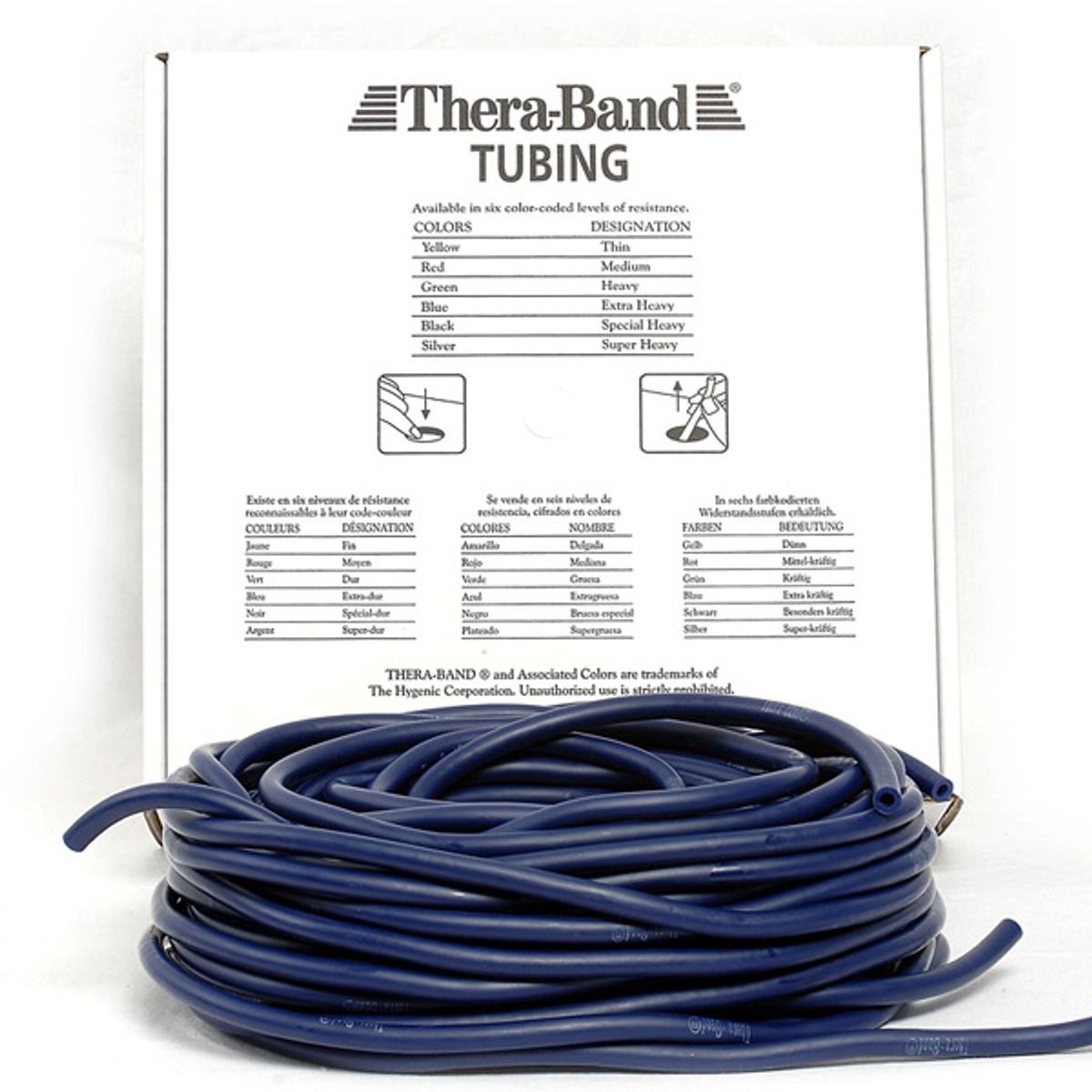 Thera-Band Tubing (Blå - 30,5 m - Over middel)