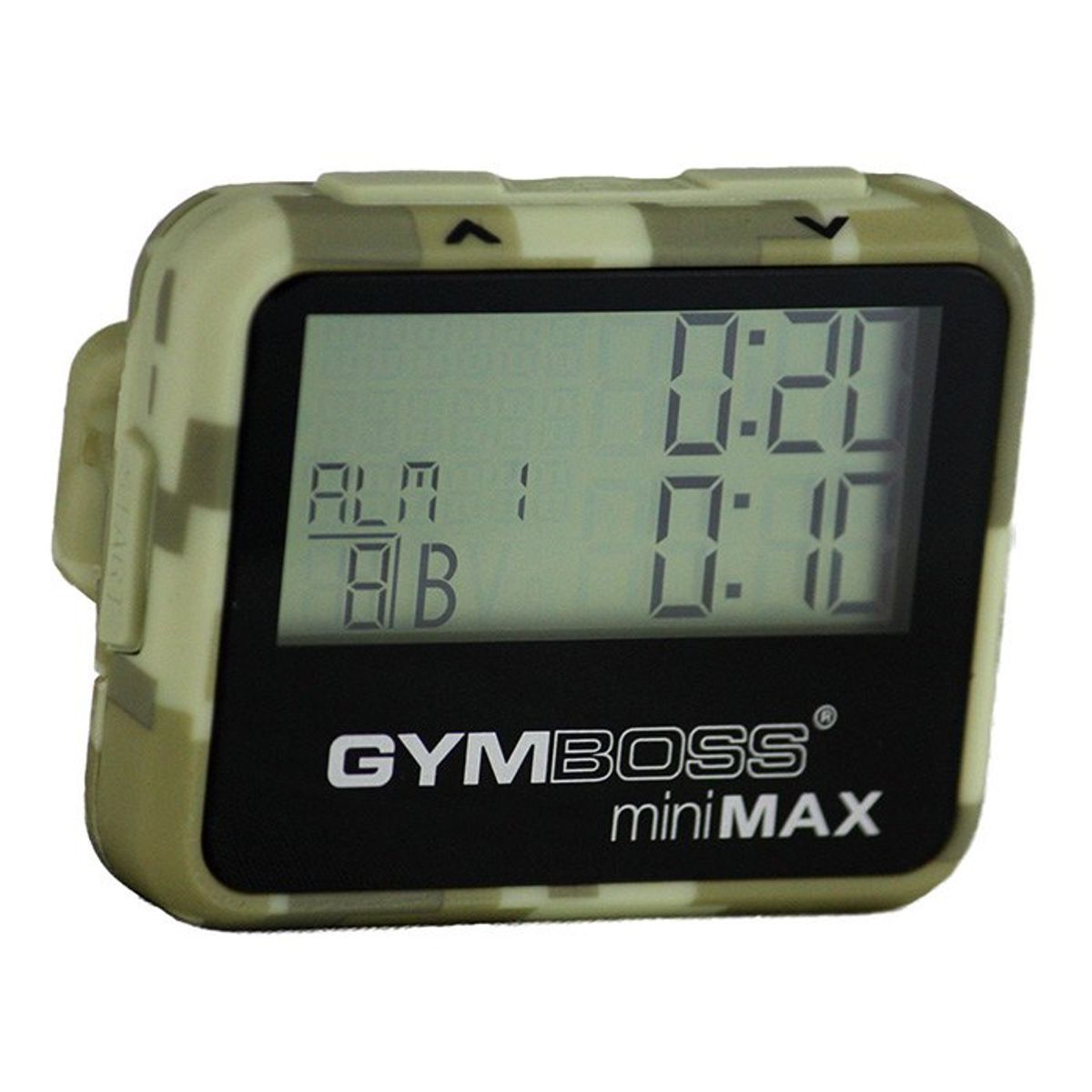 Gymboss miniMAX interval timer (Camouflage)