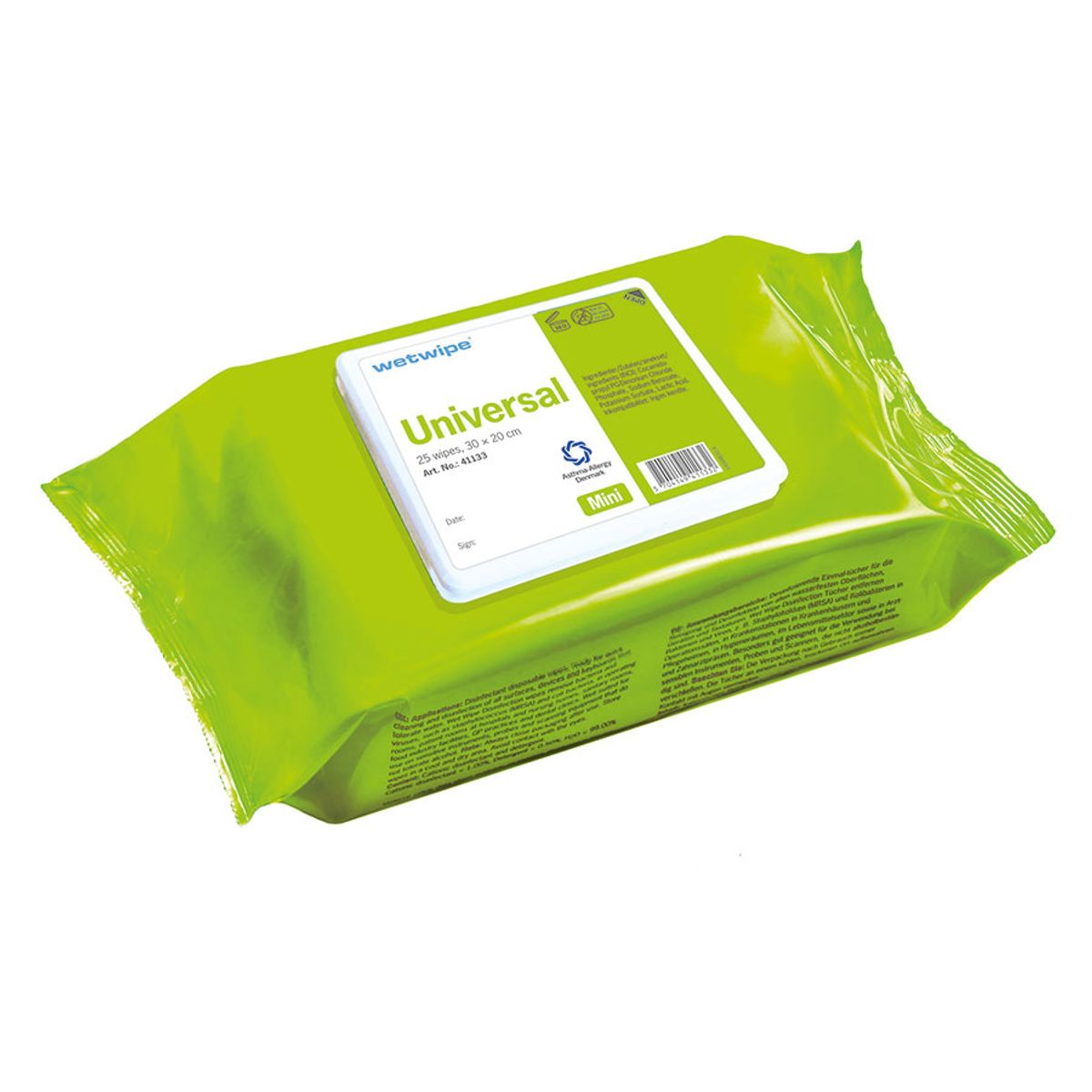 Wet Wipe Universal Mini Rengøringsklud