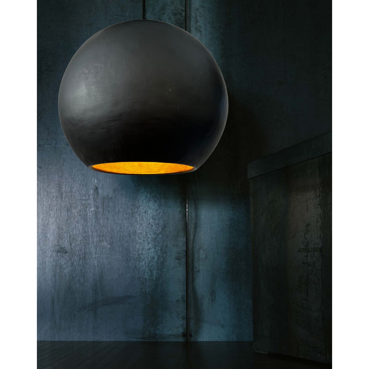 Graphite messinglampe 45 cm 3 meter sort (+DKK 0) Nej Nej