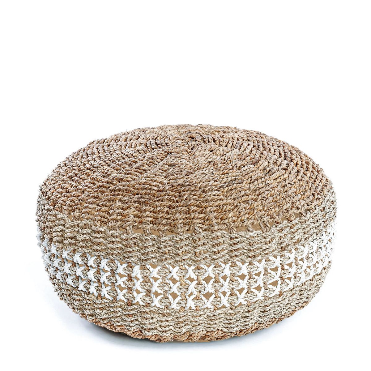 Macrame Puf, Ø60 cm