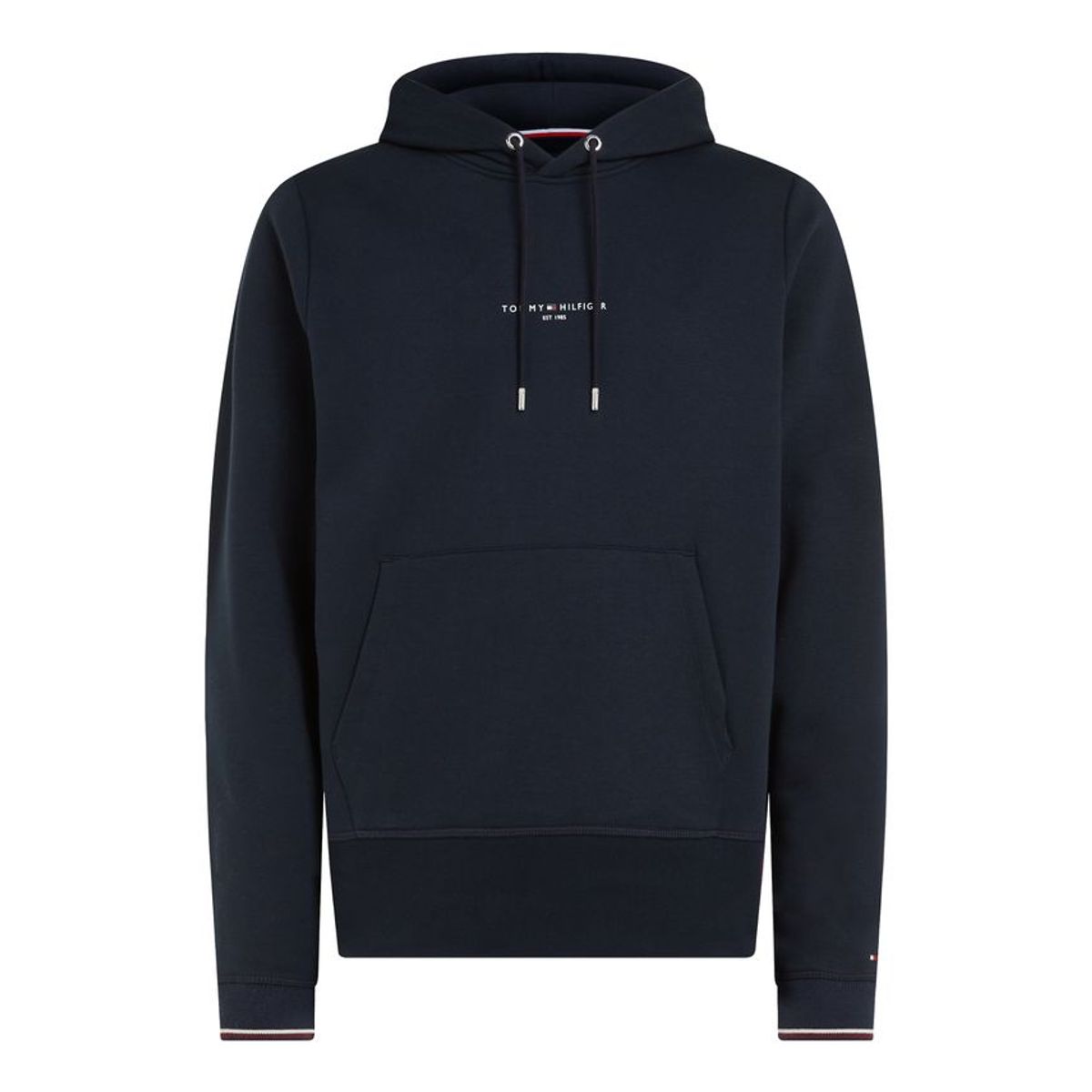 TOMMY LOGO TIPPED HOODY