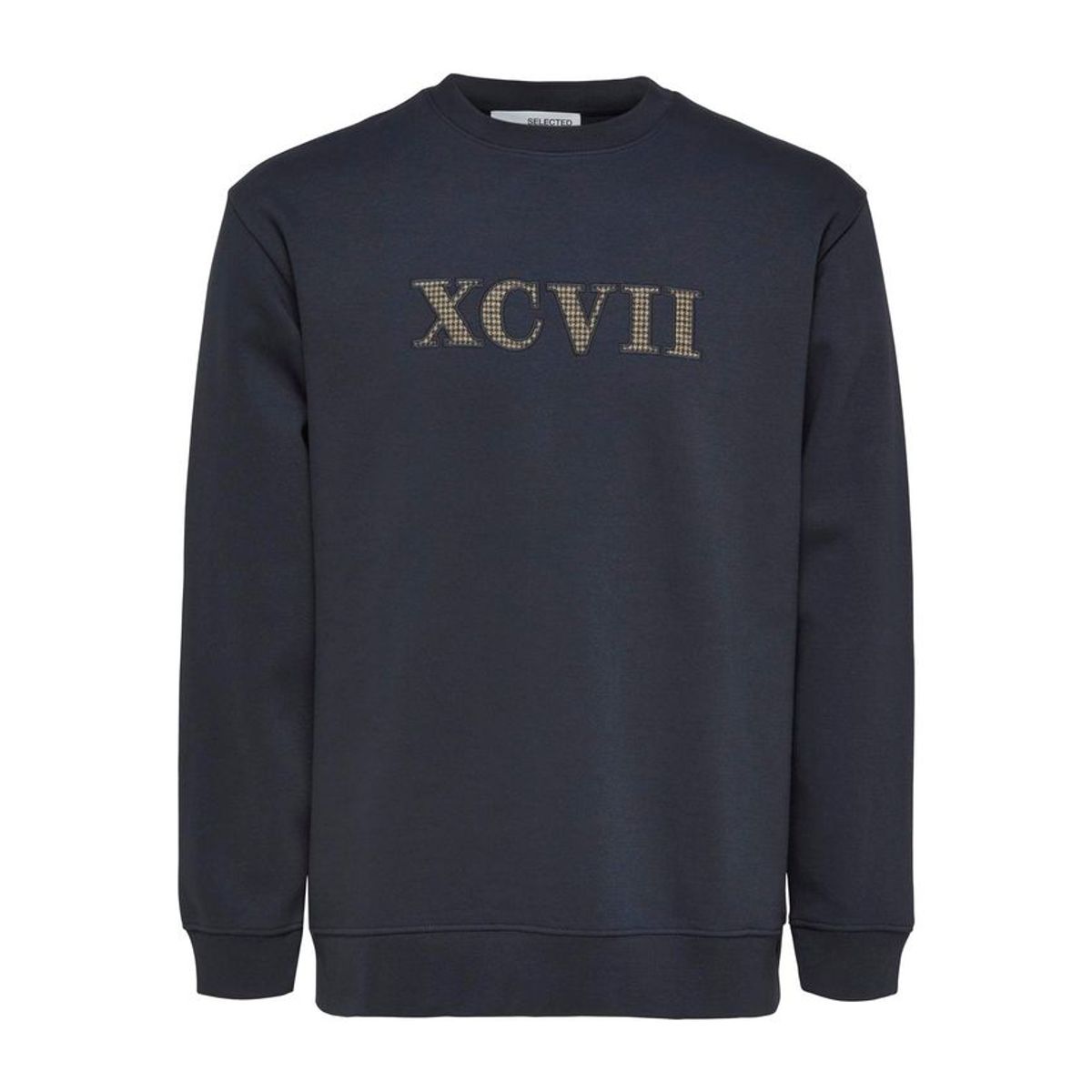 SLHRELAXCALLUM EMB CREW NECK SWEAT