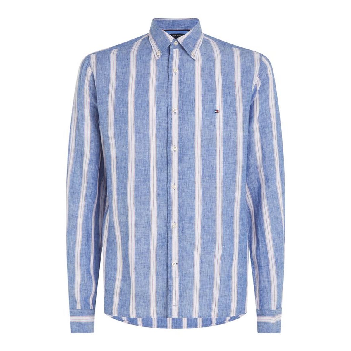 LINEN TRIPLE STRIPE SHIRT