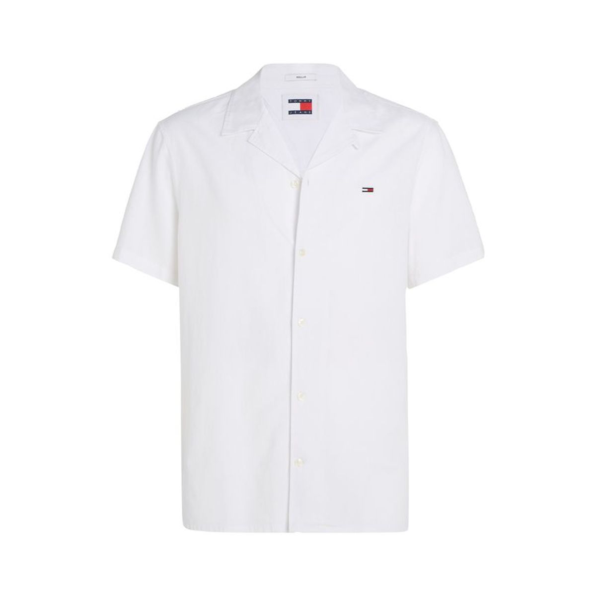 TJM LINEN BLEND CAMP SHIRT EXT