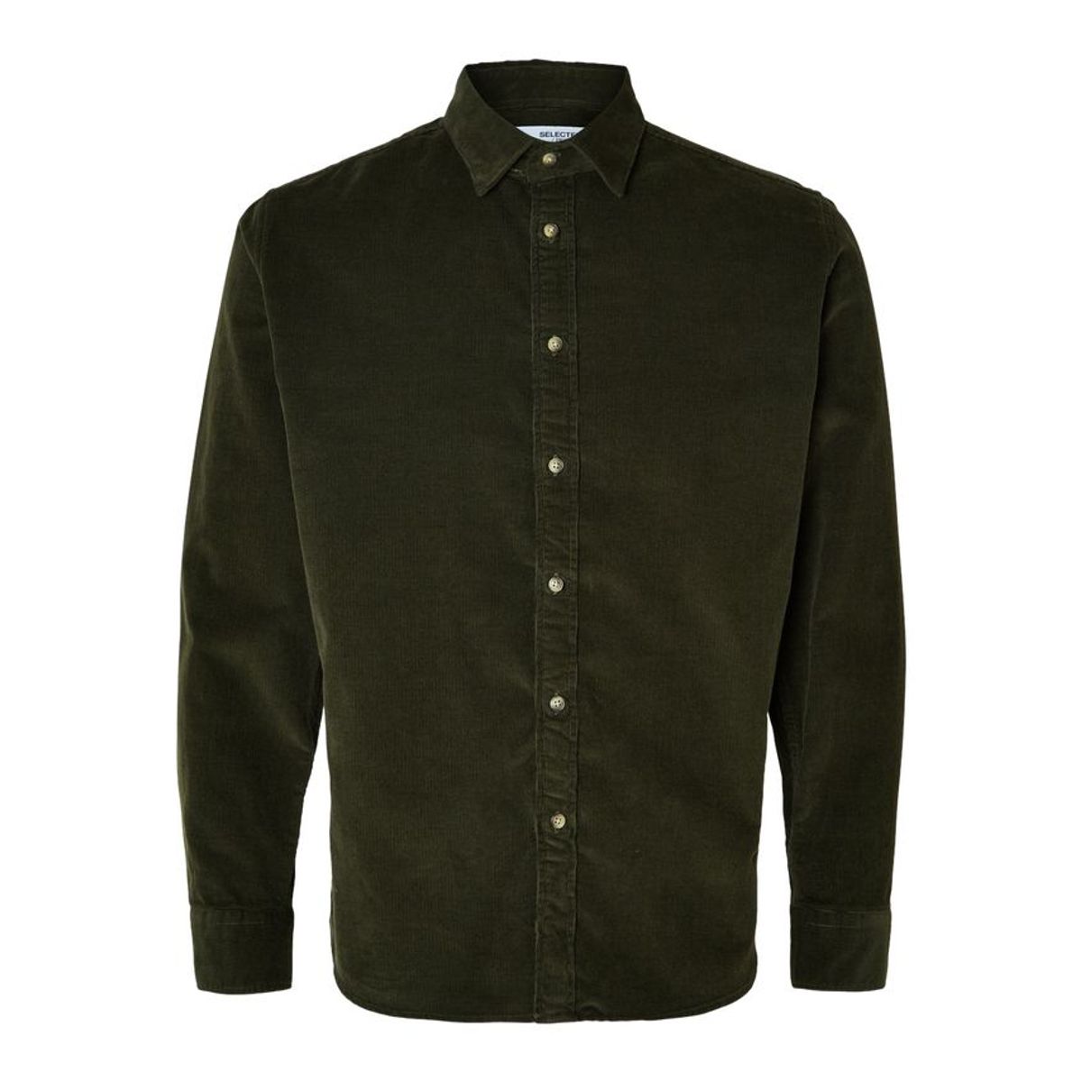 SLHREGOWEN-CORD SHIRT LS NOOS