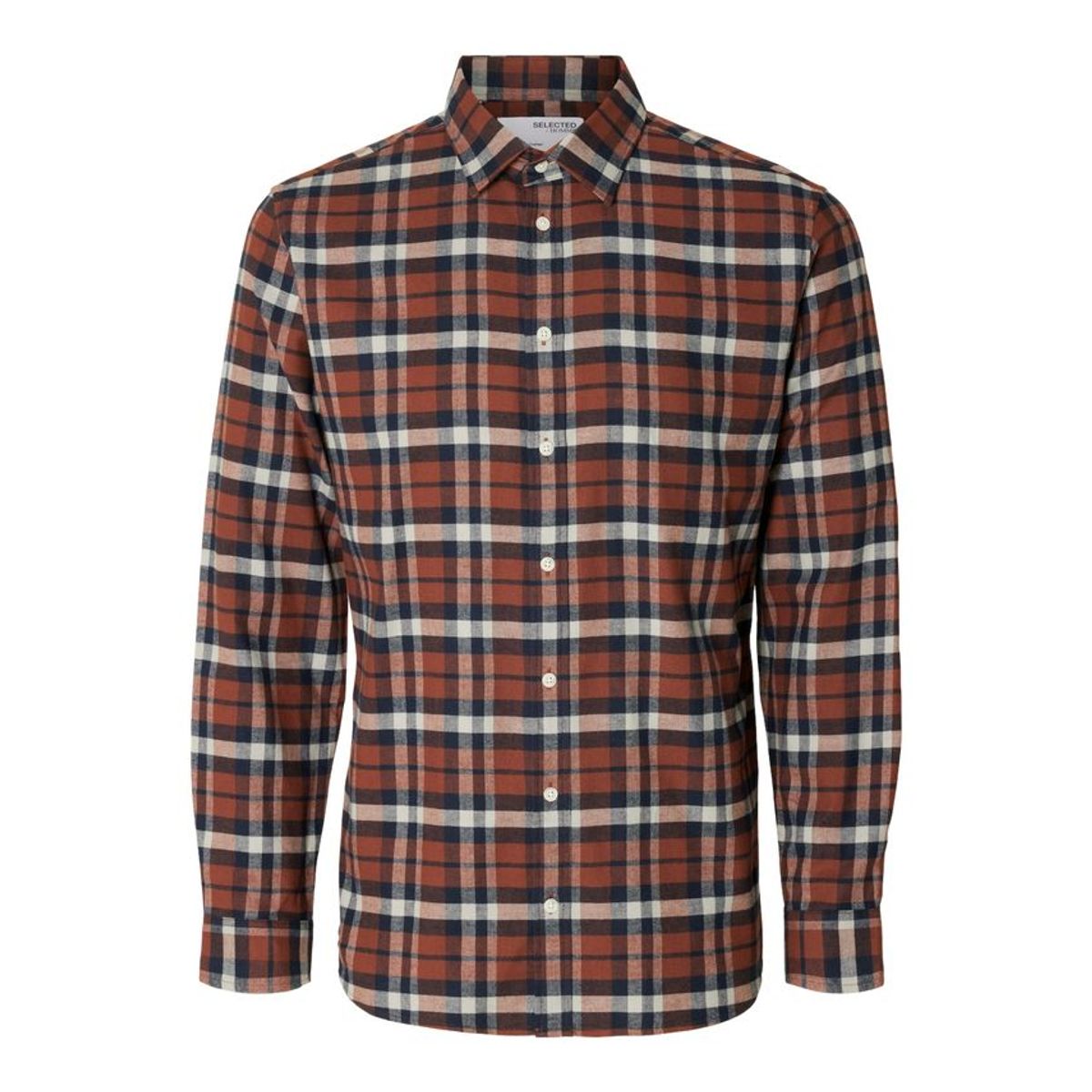 SLHSLIMOWEN-FLANNEL SHIRT LS NOOS