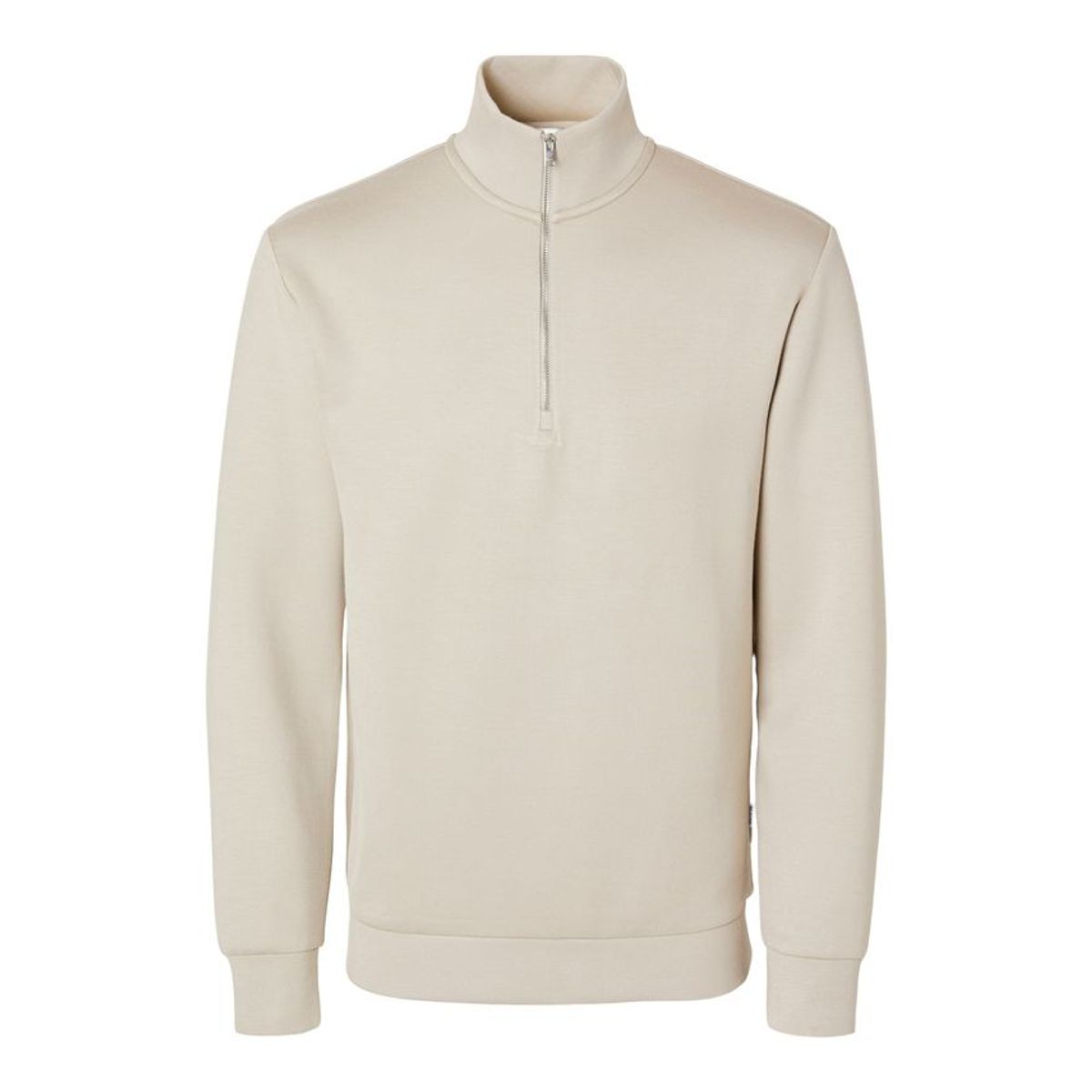 SLHEMANUEL SOFT ZIP HIGH NECK SWEAT