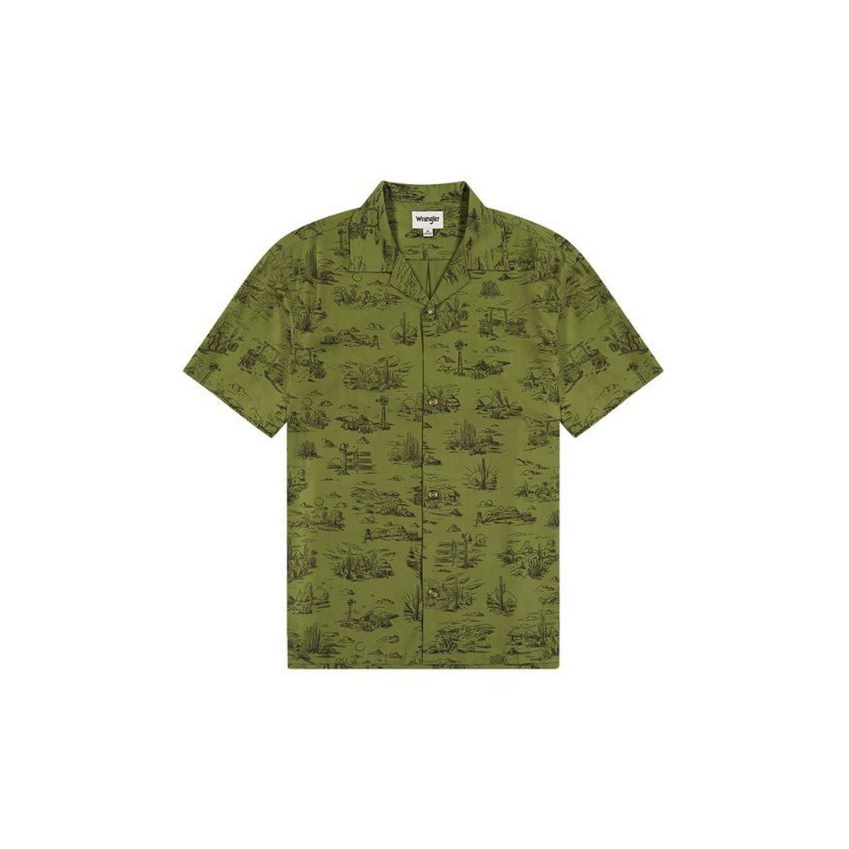 SS_RESORT_SHIRT OLIVE_SCENIC