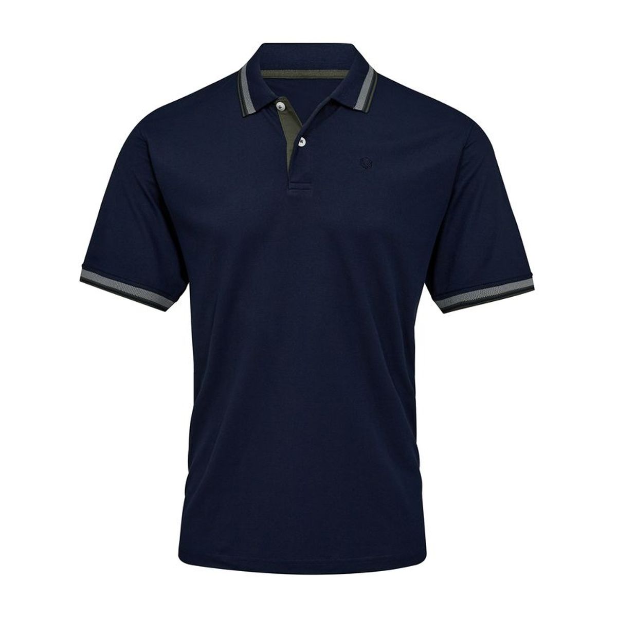 Mens performance polo modern