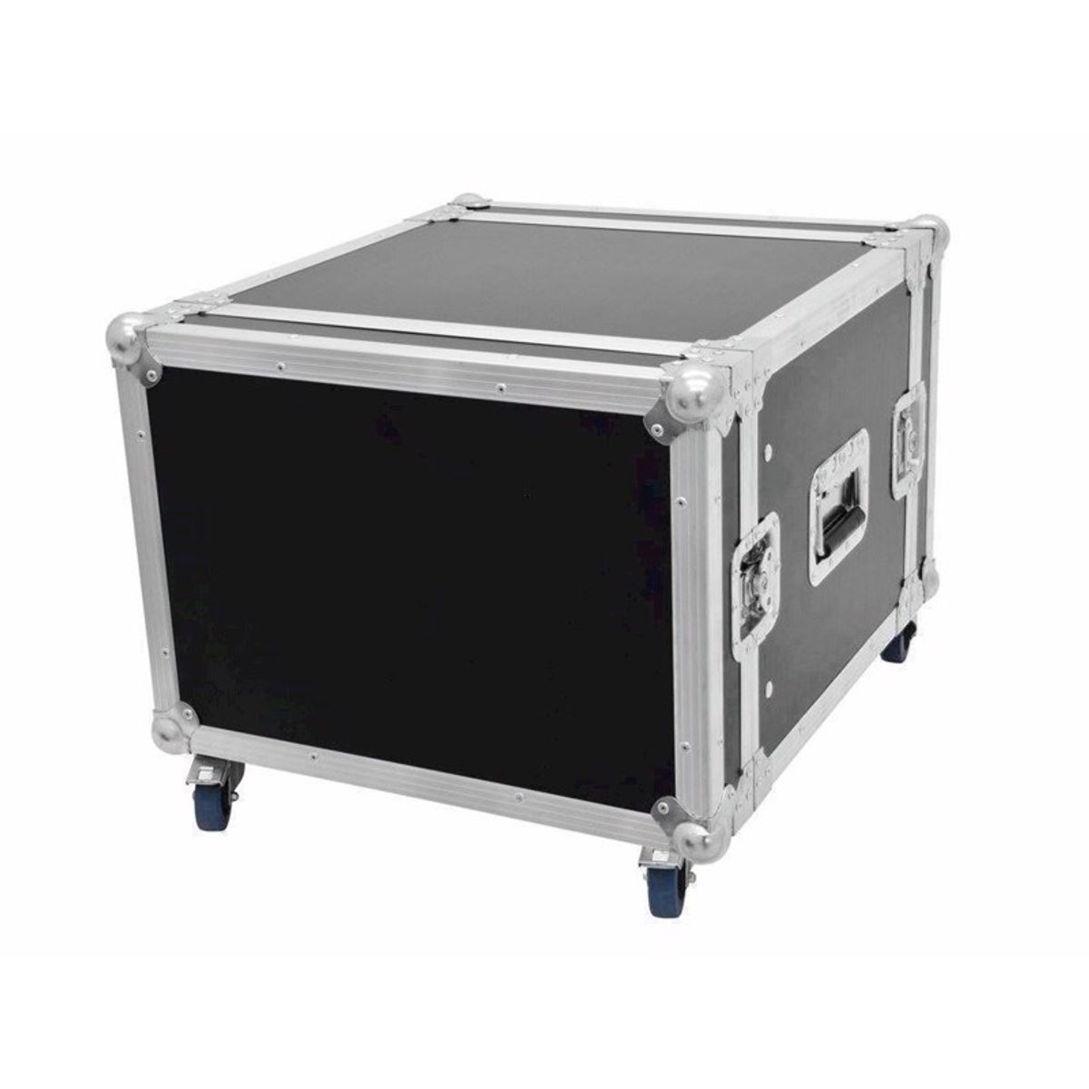 Flightcase rack. 8 unit. 45 cm. Professionel kvalitet. Med hjul