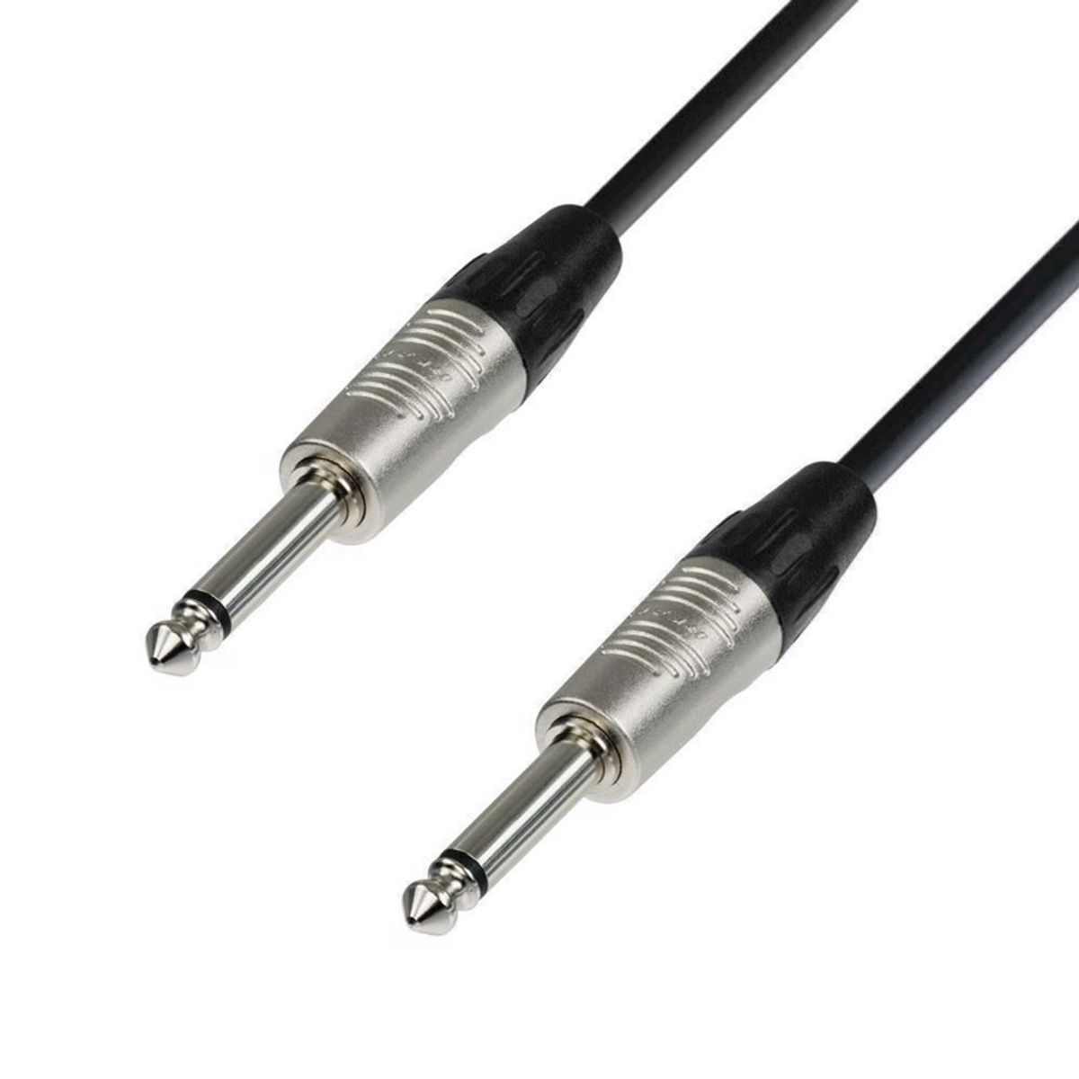 Instrument kabel. Jack-jack mono. Neutrik Rean stik. 3 m.