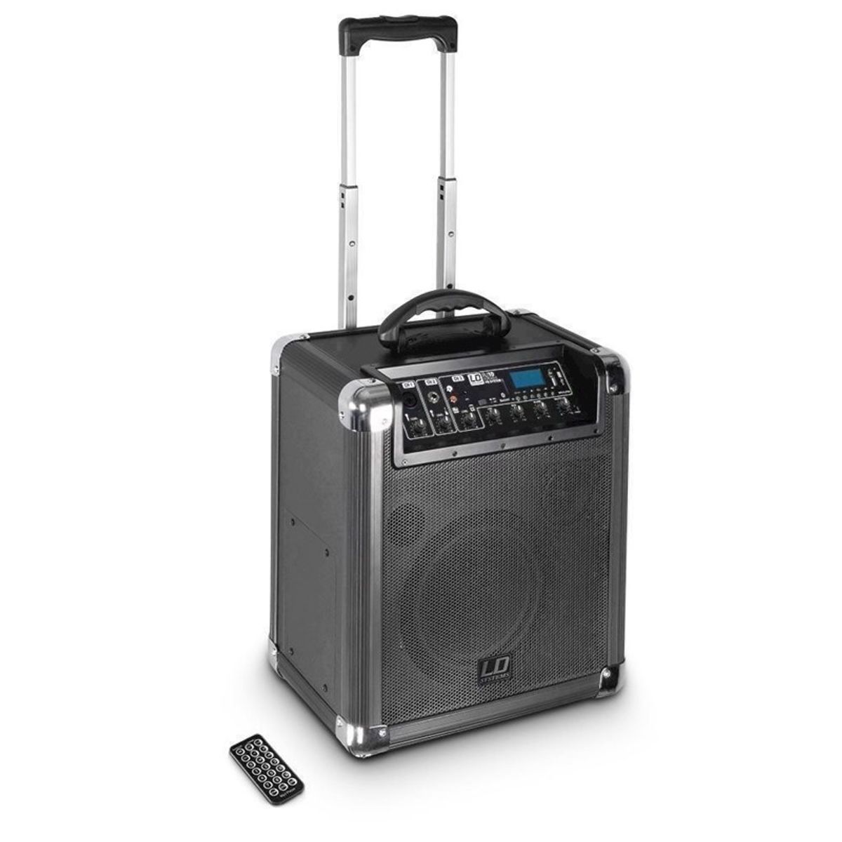 LD Battery Powered Bluetooth Loudspeaker with Mixer - Roadjack 10