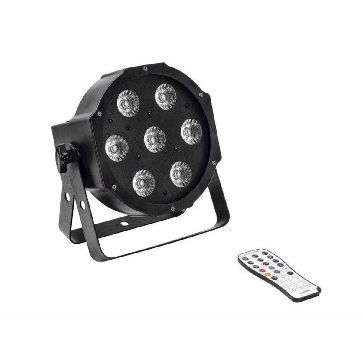 EUROLITE LED SLS-7 Floor, 7 x 10 W 6in1 LED with RGBAW+UV