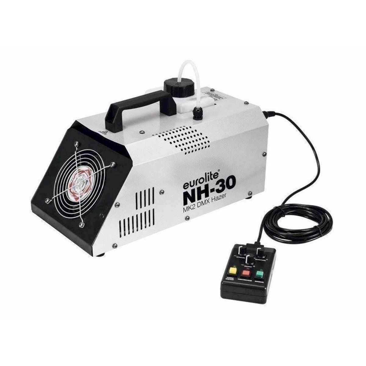 EUROLITE NH-30 MK2 DMX Hazer, Trådløs remote medfølger