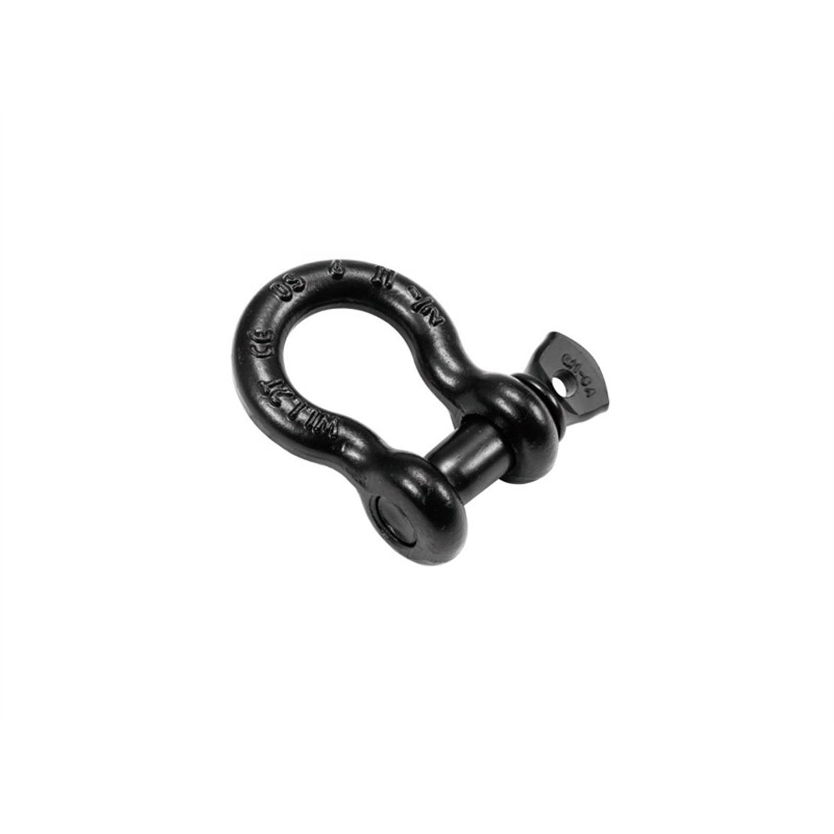 SAFETEX Shackle 13mm black with Screwbolt