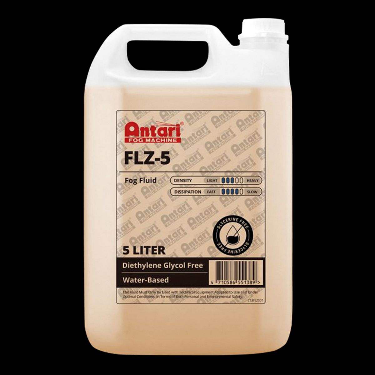 Antari FLZ-5 Fog Fluid 5 Litre - medium density