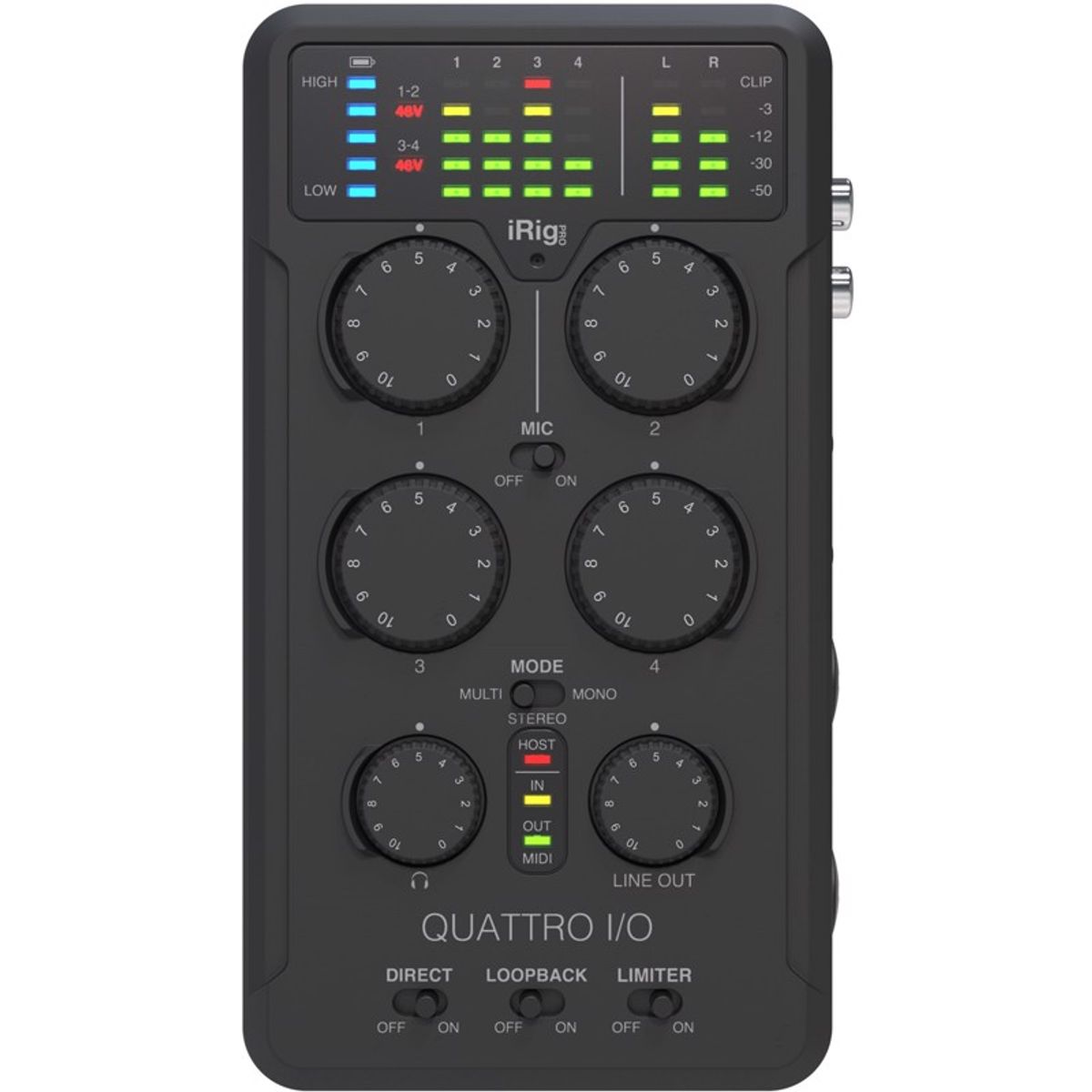 IK Multimedia iRig Pro Quattro I/O