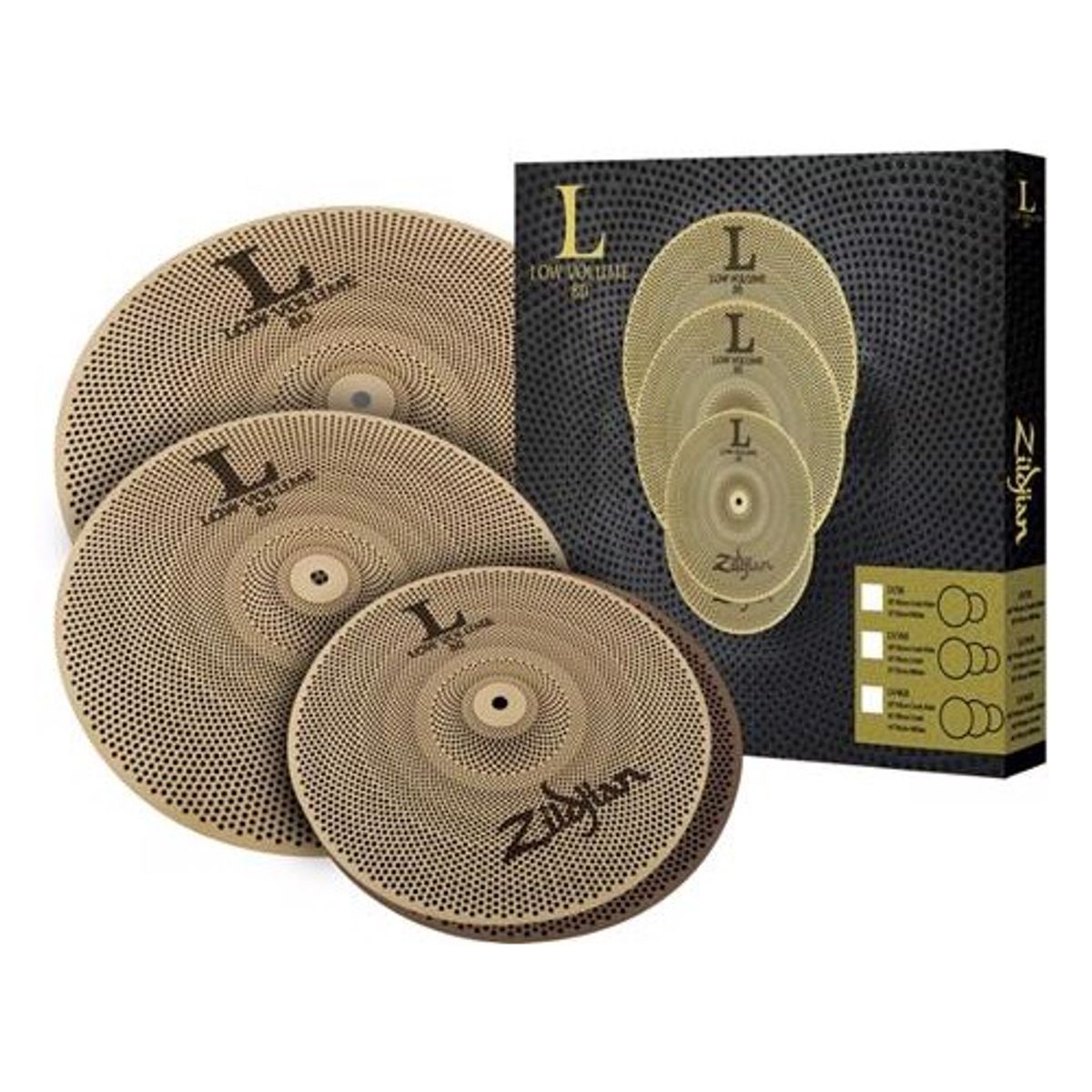 Zildjian LV468 Low Volume Cymbal Pack