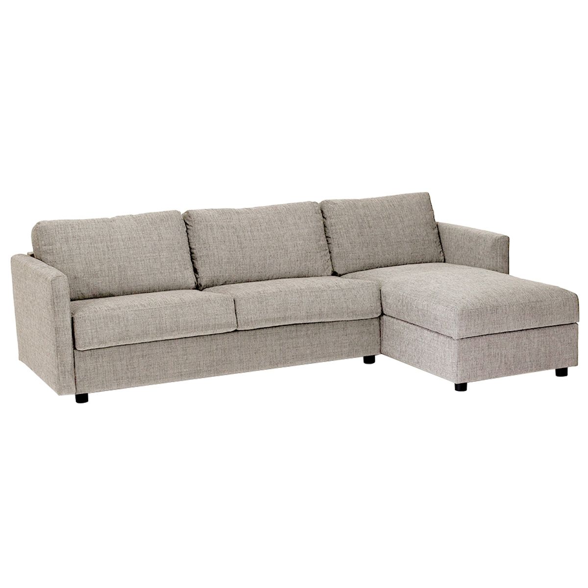 Extra sovesofa 3 pers m/chaise v. poc. Capri sa