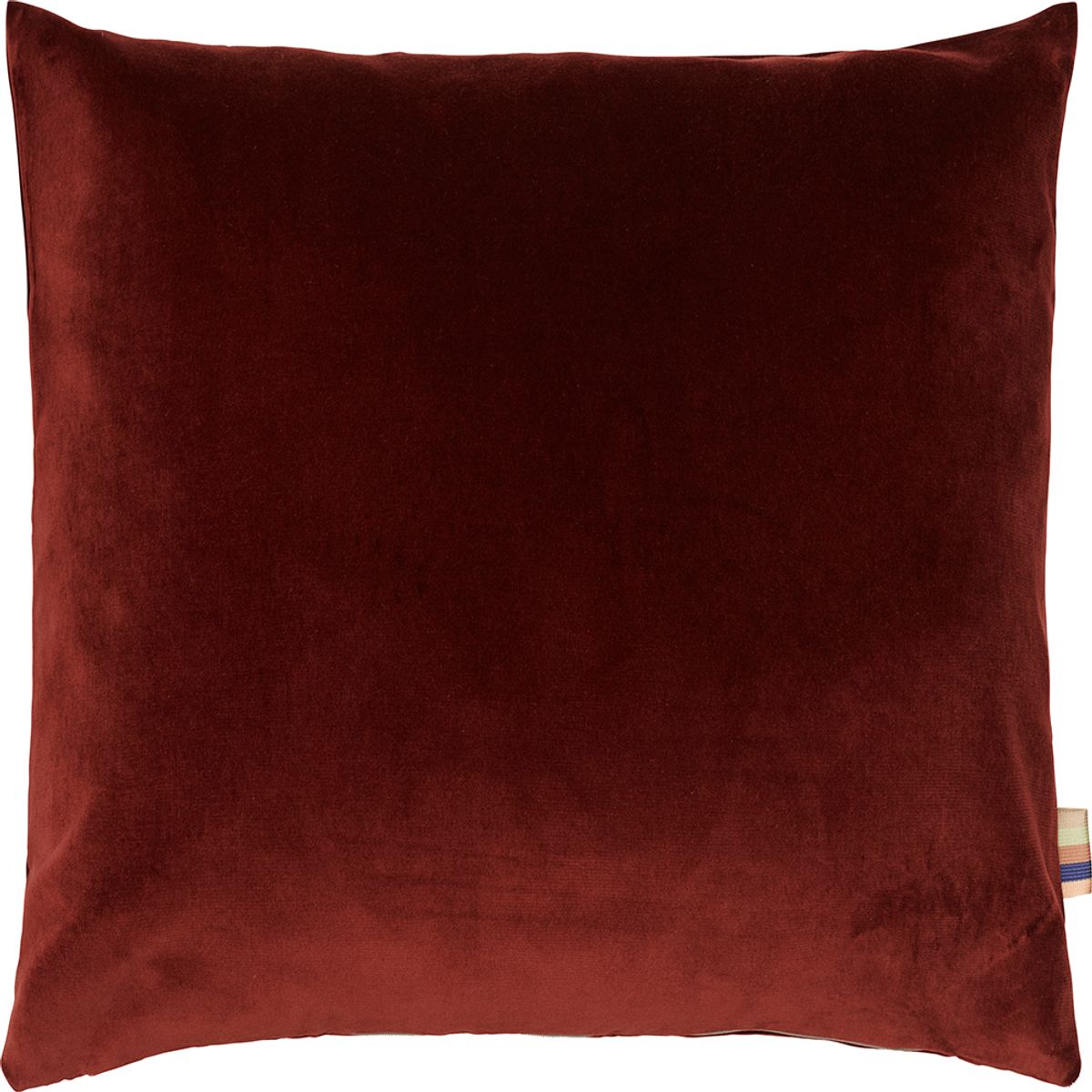 HMT Pyntepude m. fyld Leia Velour 40x40 Bordeaux