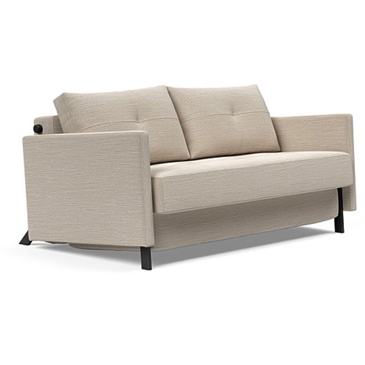 Cubed with ams sovesofa 2 pers Blida Sand Grey