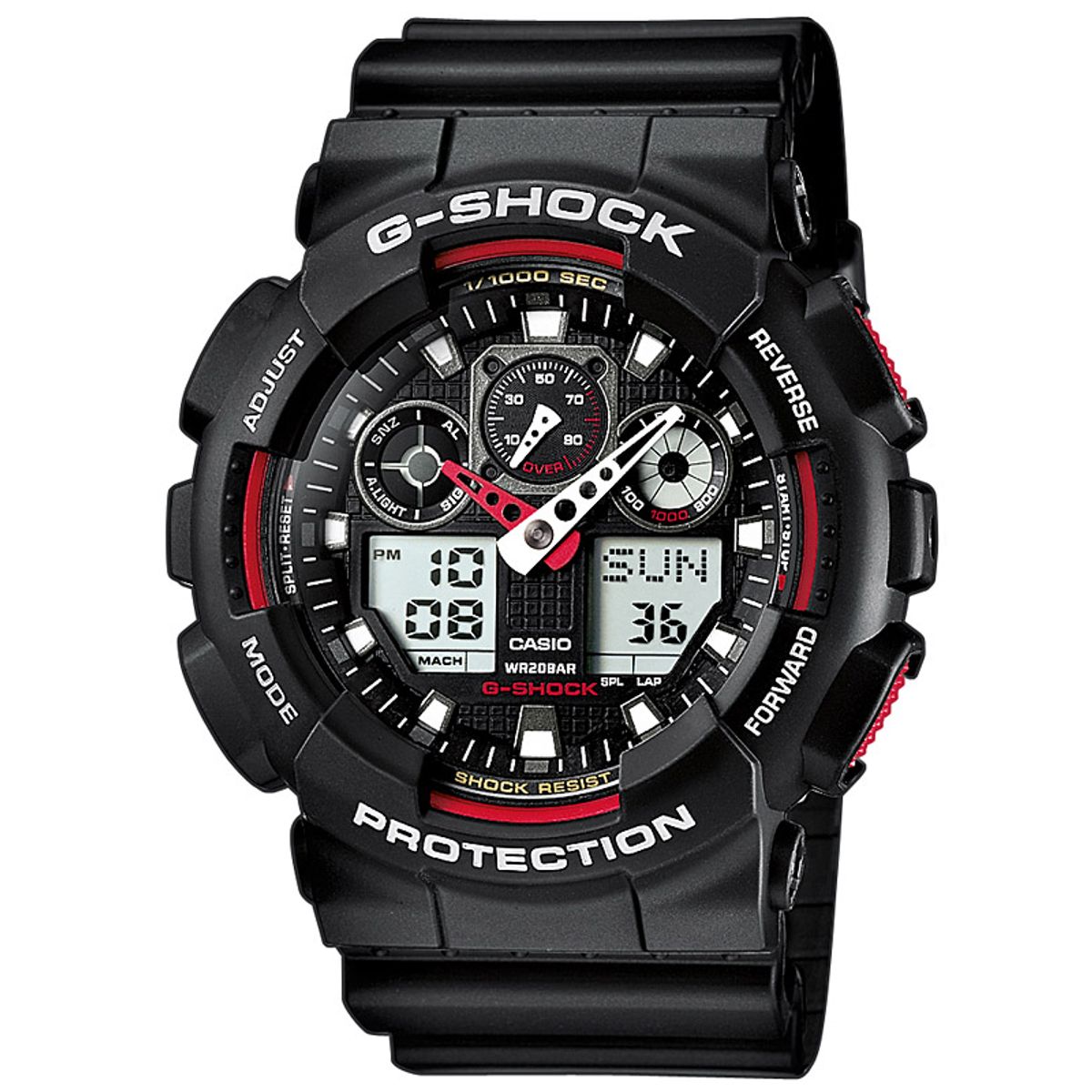 Casio GA-100-1A4ER Herreur G-Shock Ur Sort