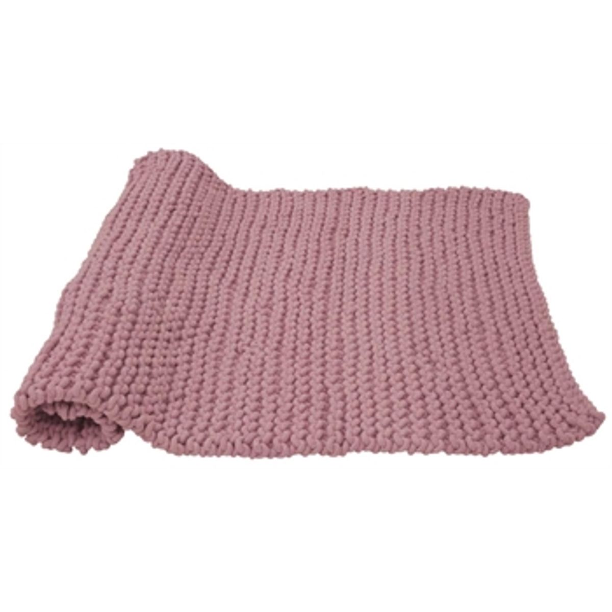 Gulvtæppe - 60x90 cm - Rosa Cozy By Dozy