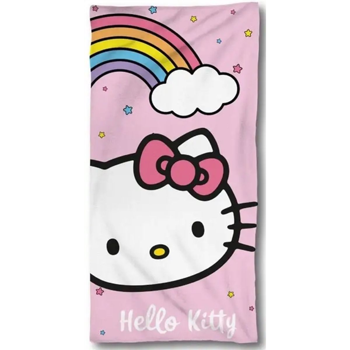 Badehåndklæde Hello Kitty - 70x140 cm - 100% Bomuld