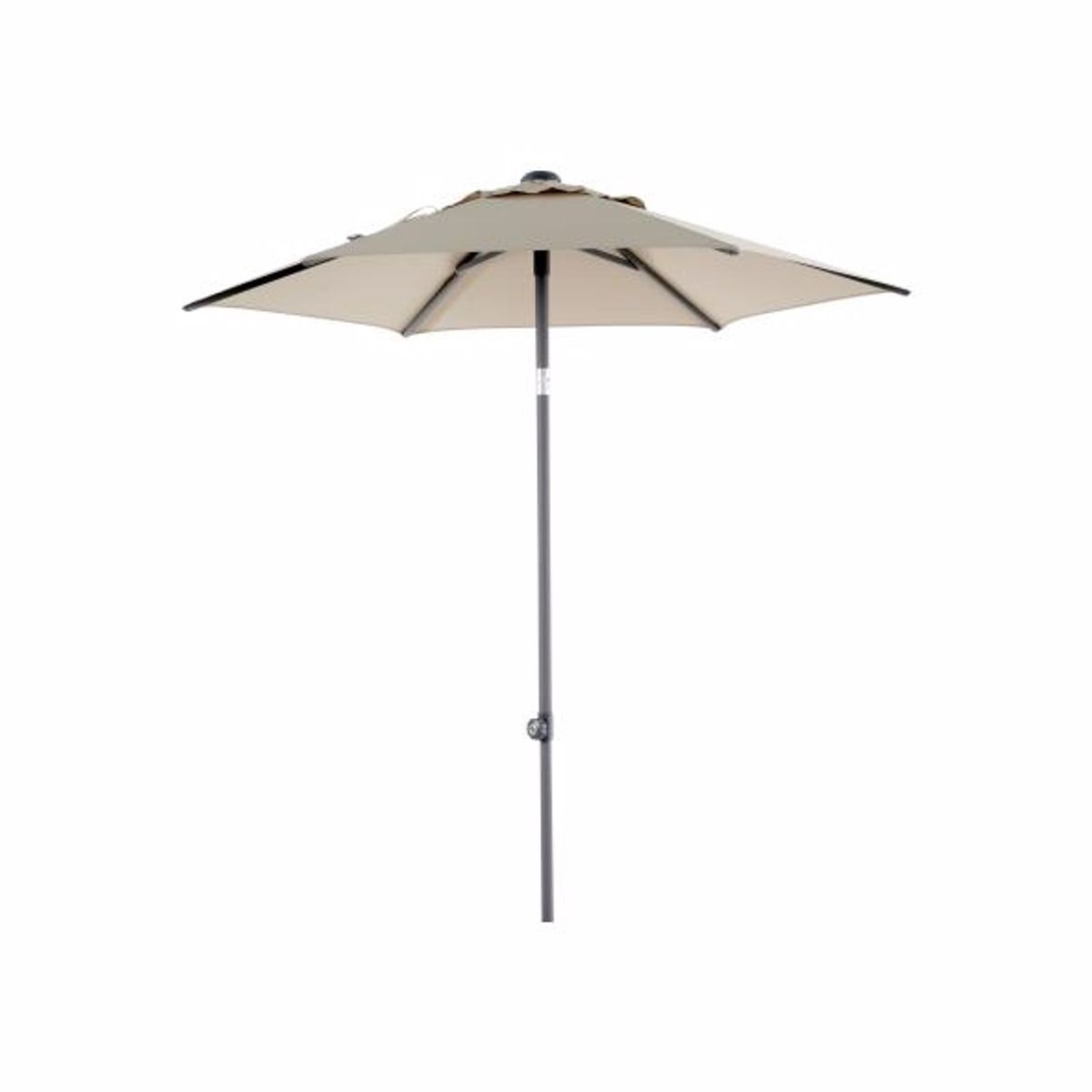 Poppi parasol Ø2m champagne - Diverse > Haveparasol - Brafab - Enggården Havemøbler