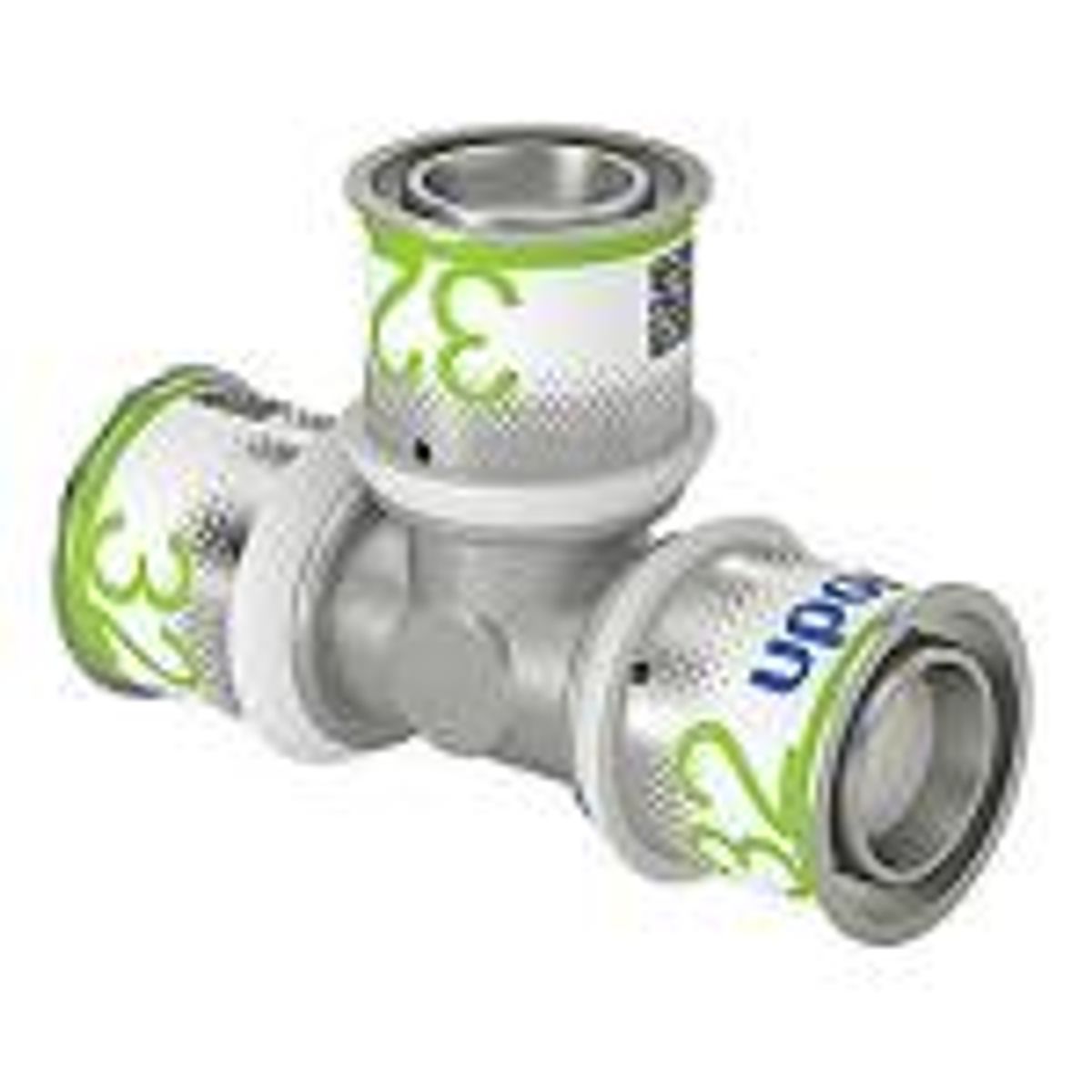 Uponor S-Press PLUS t-stykke 32 x 32 x 32 mm