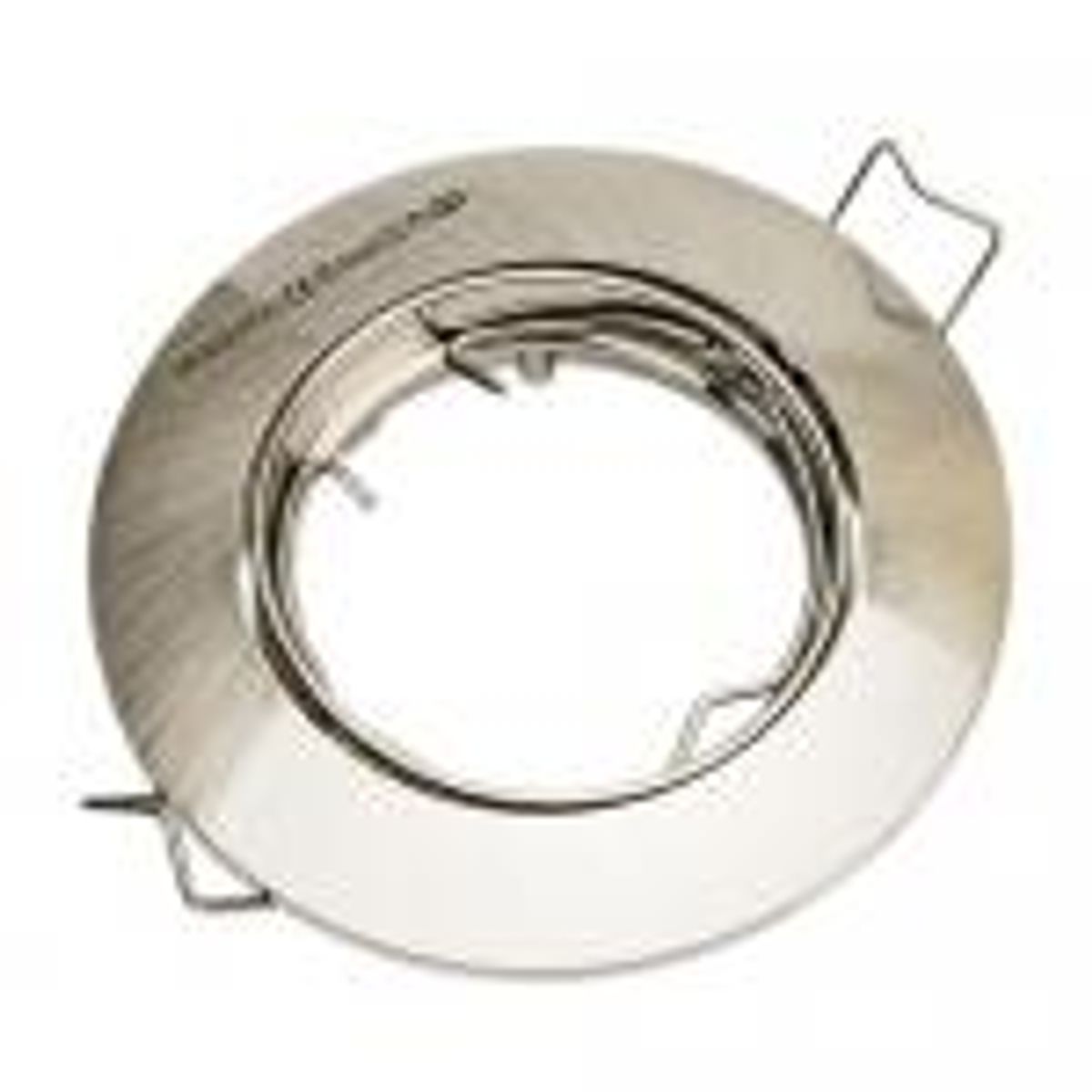 Downlight gu10 børstet stål m/kip 428