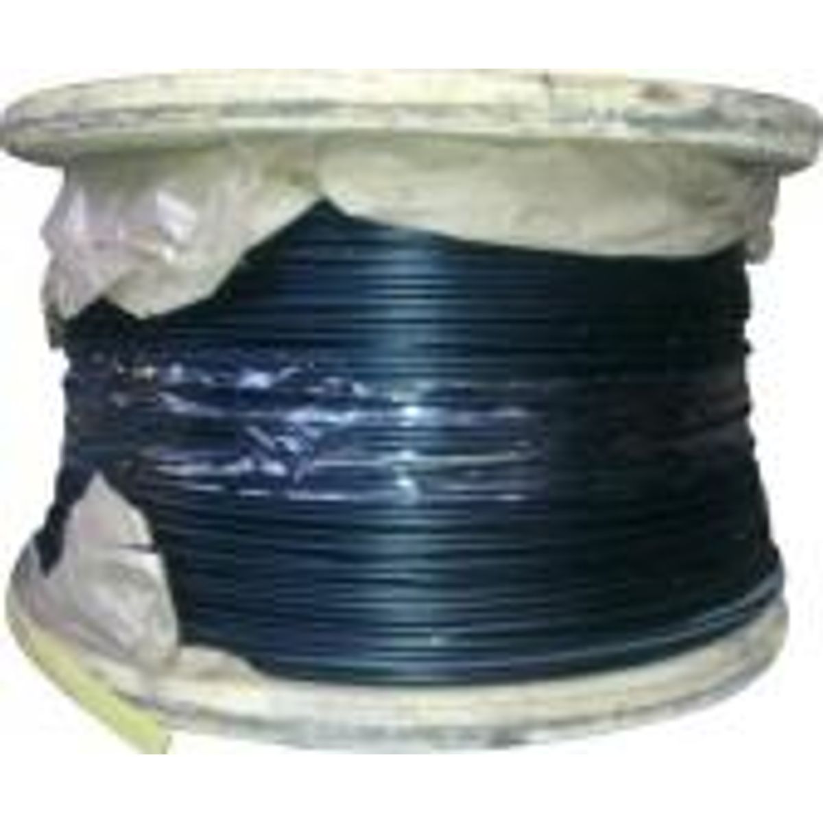 Wire nylonforhudet 2,3mm sort