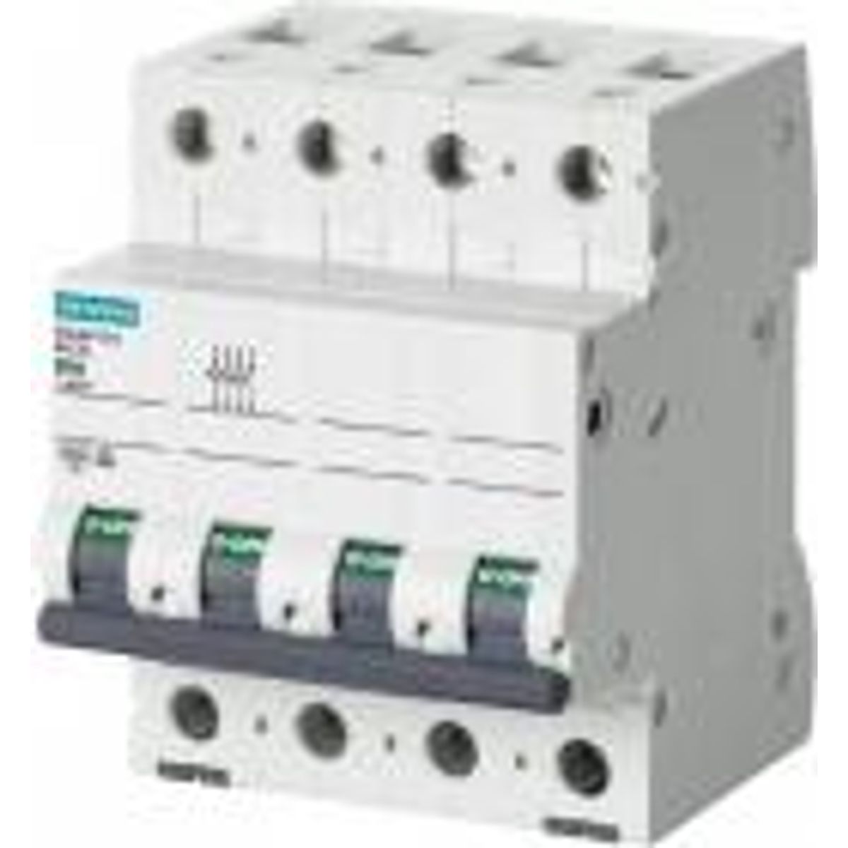 Siemens Automatsikring 3p+n 10a, C10, 6ka