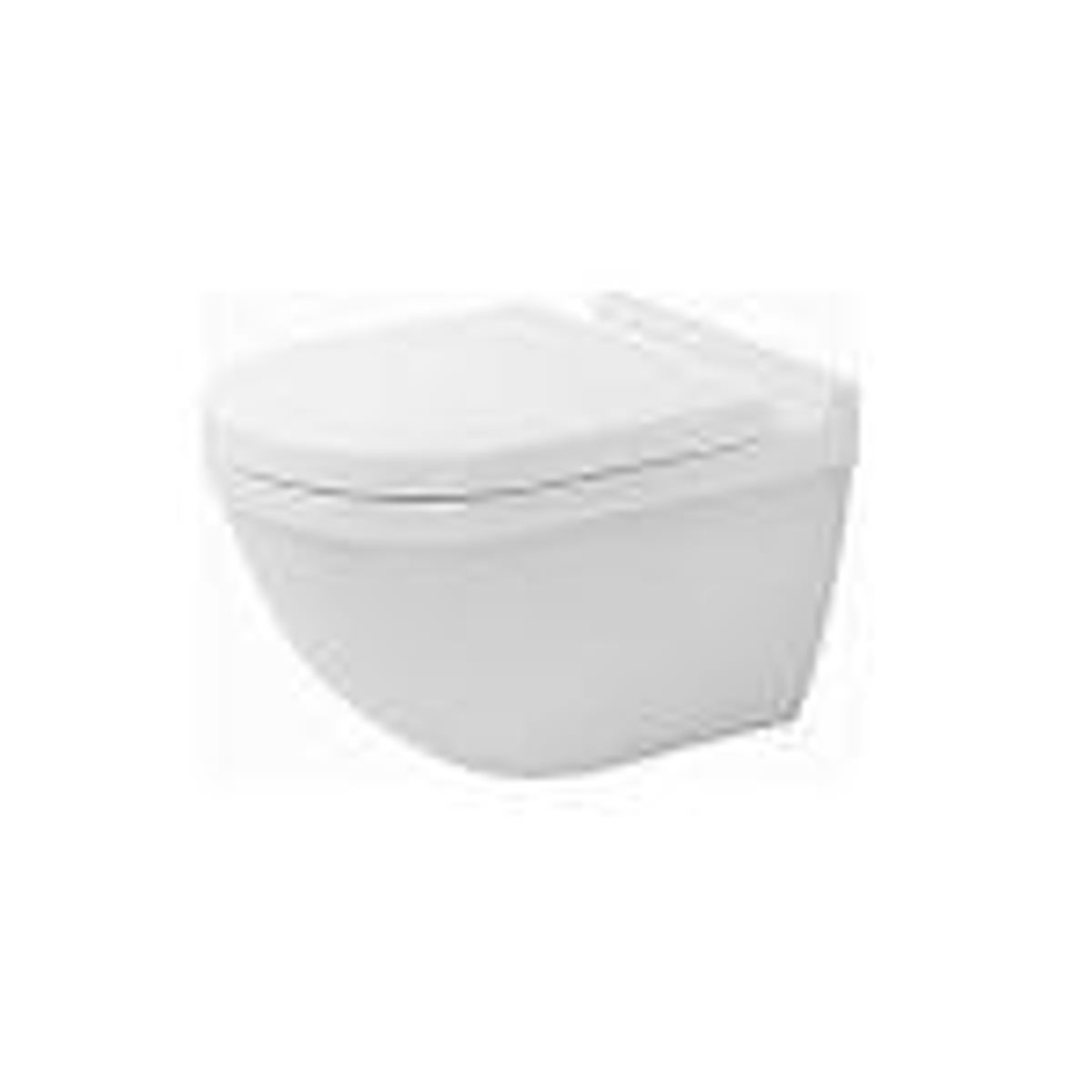 Duravit Starck 3 vægtoilet 6Ltr. 370x620mm med skjult montering