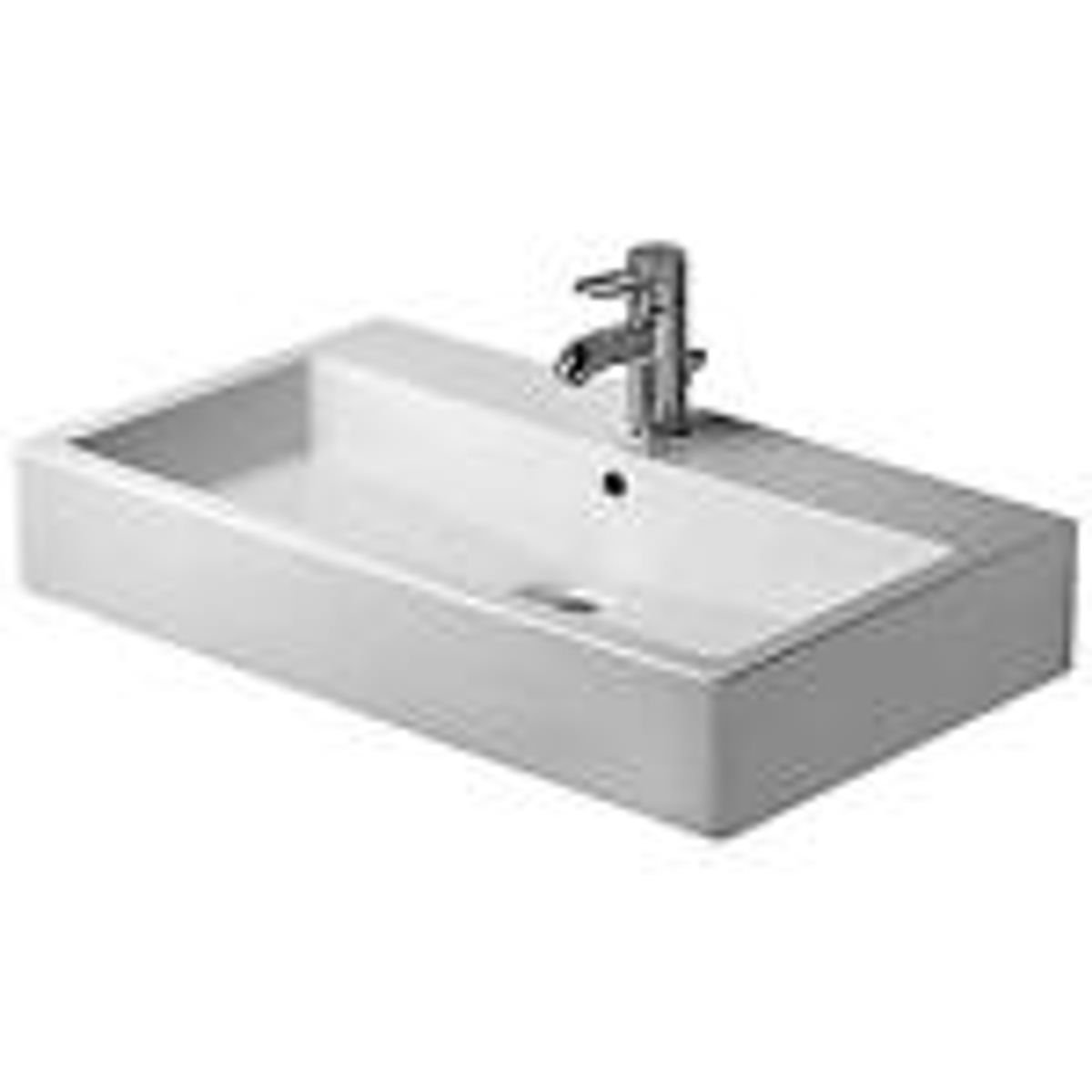 Duravit Vero vask 800x470 mm slebet kant med hanehul