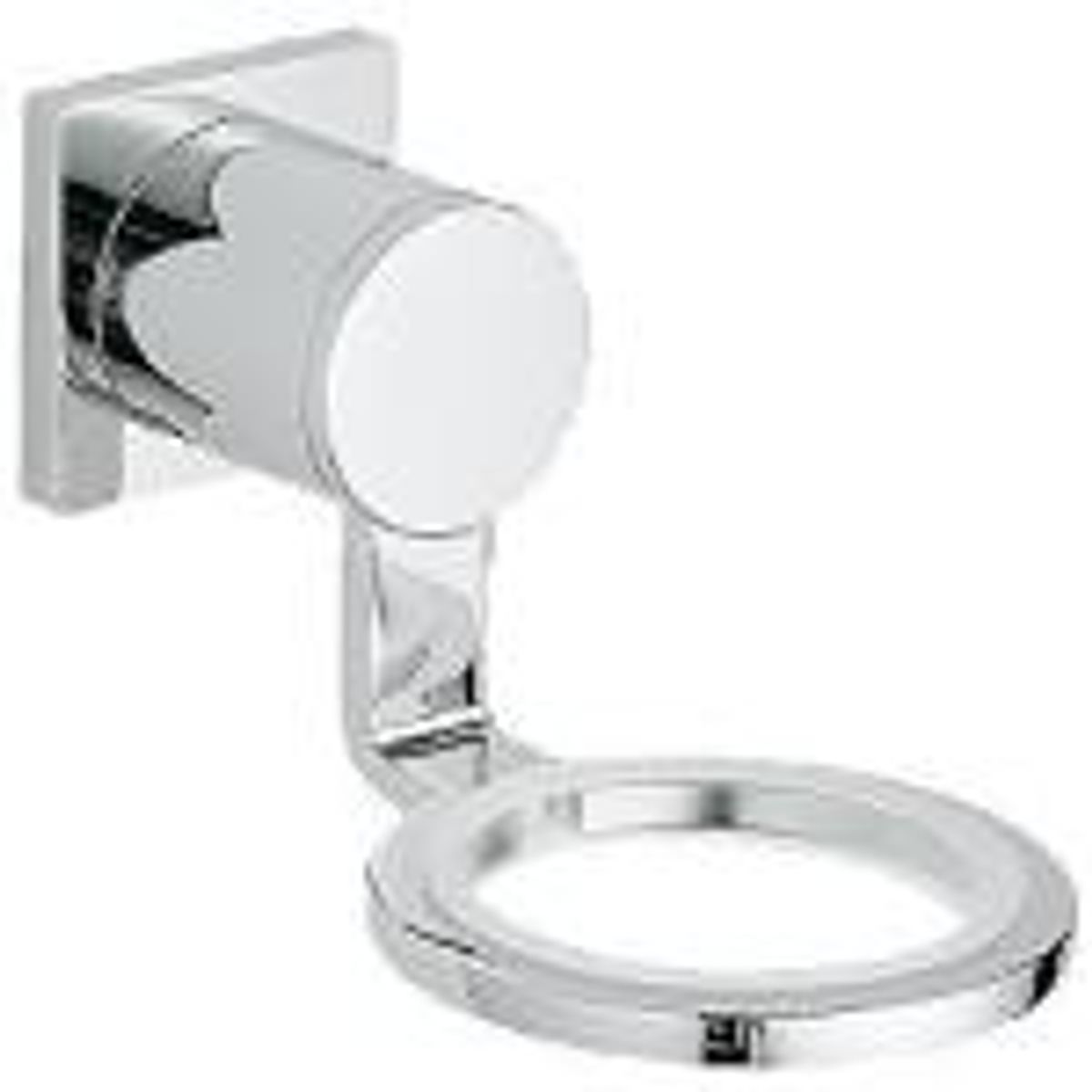 GROHE HOLDER ALLURE T/ GLAS/SÆBESKÅL KROM