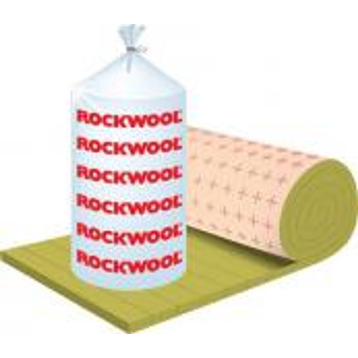 Rockwool Lamelmåtte 50mm - 1x5 mtr.