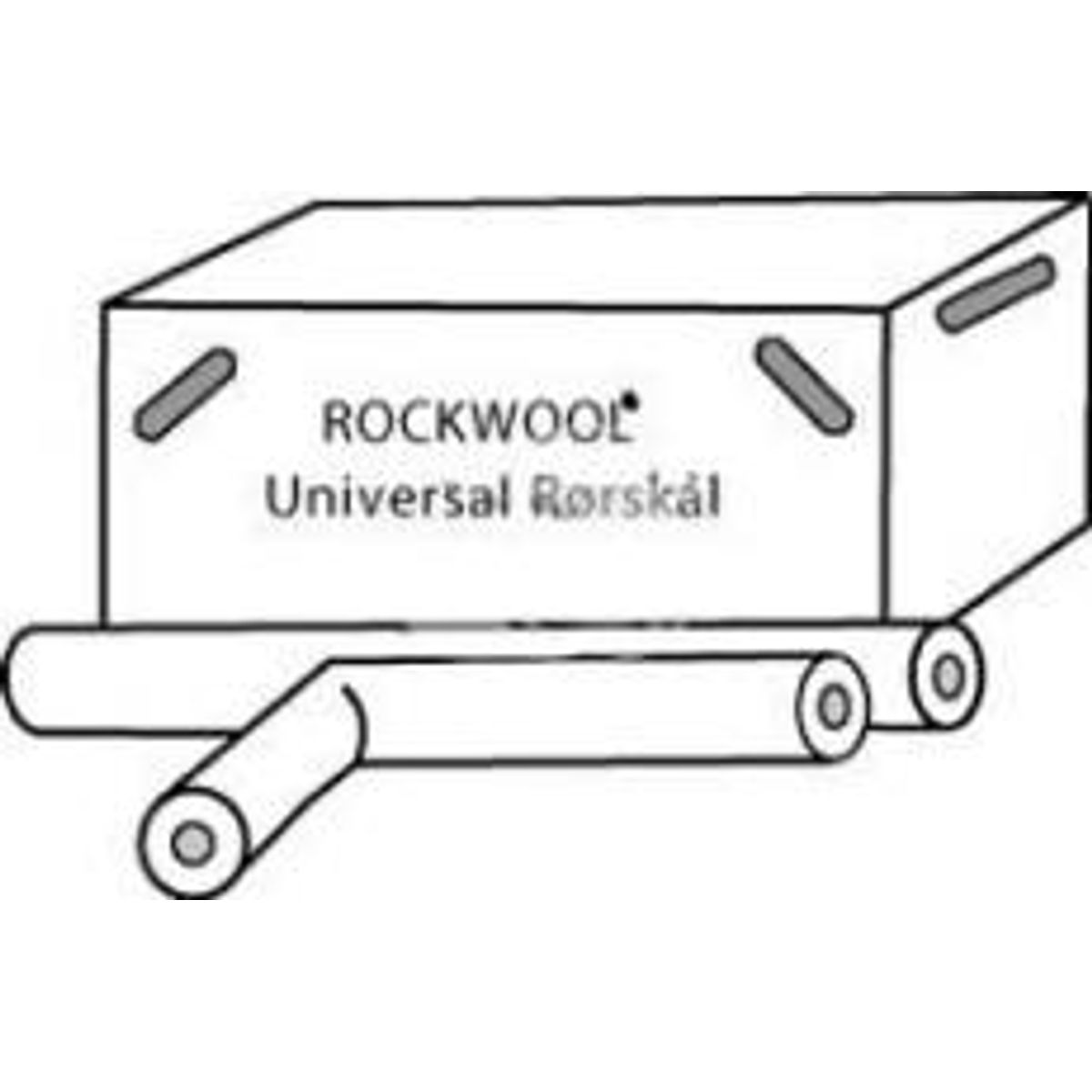 RW UNIVERSAL RØRSKÅL M/ALUTAPE 42 X 50 MM 1 METER