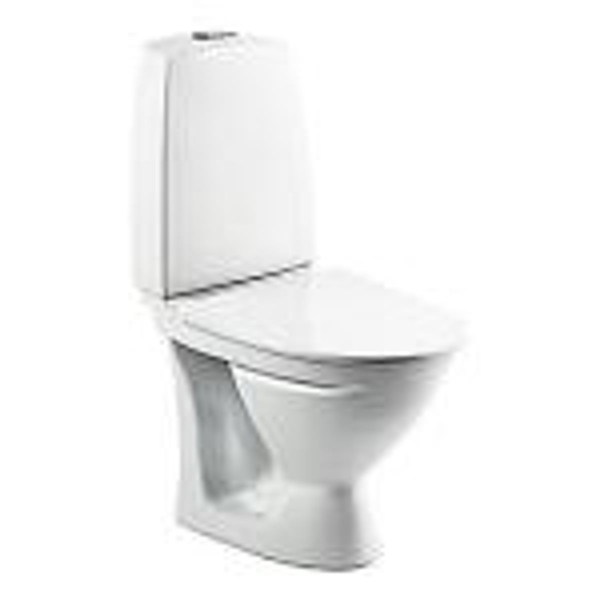 Ifö Sign toilet 6832 hvid m/P-lås Universal m/Ifö Clean (kort model)