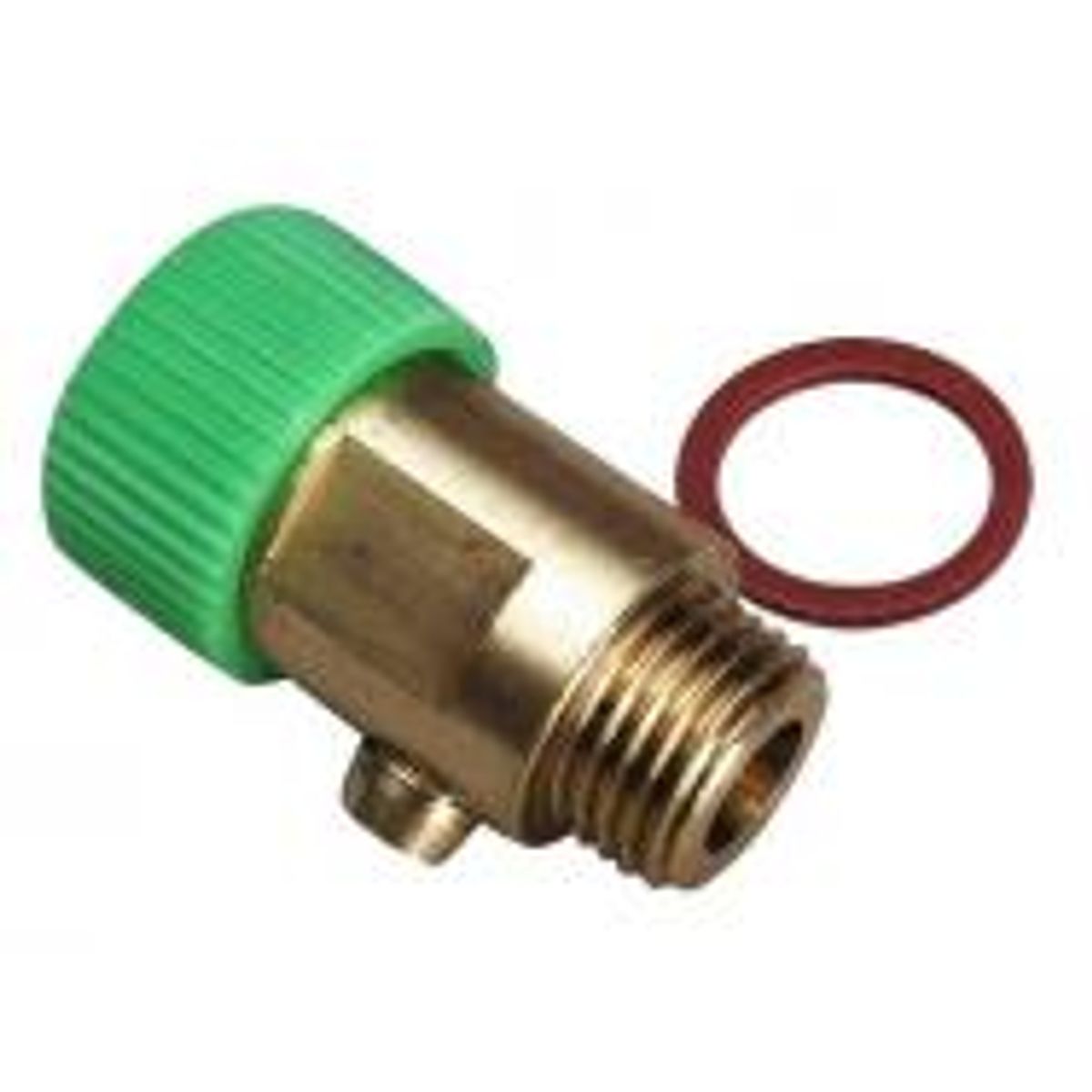 Milton Megatherm 1/4" Aftapventil med pvc-greb