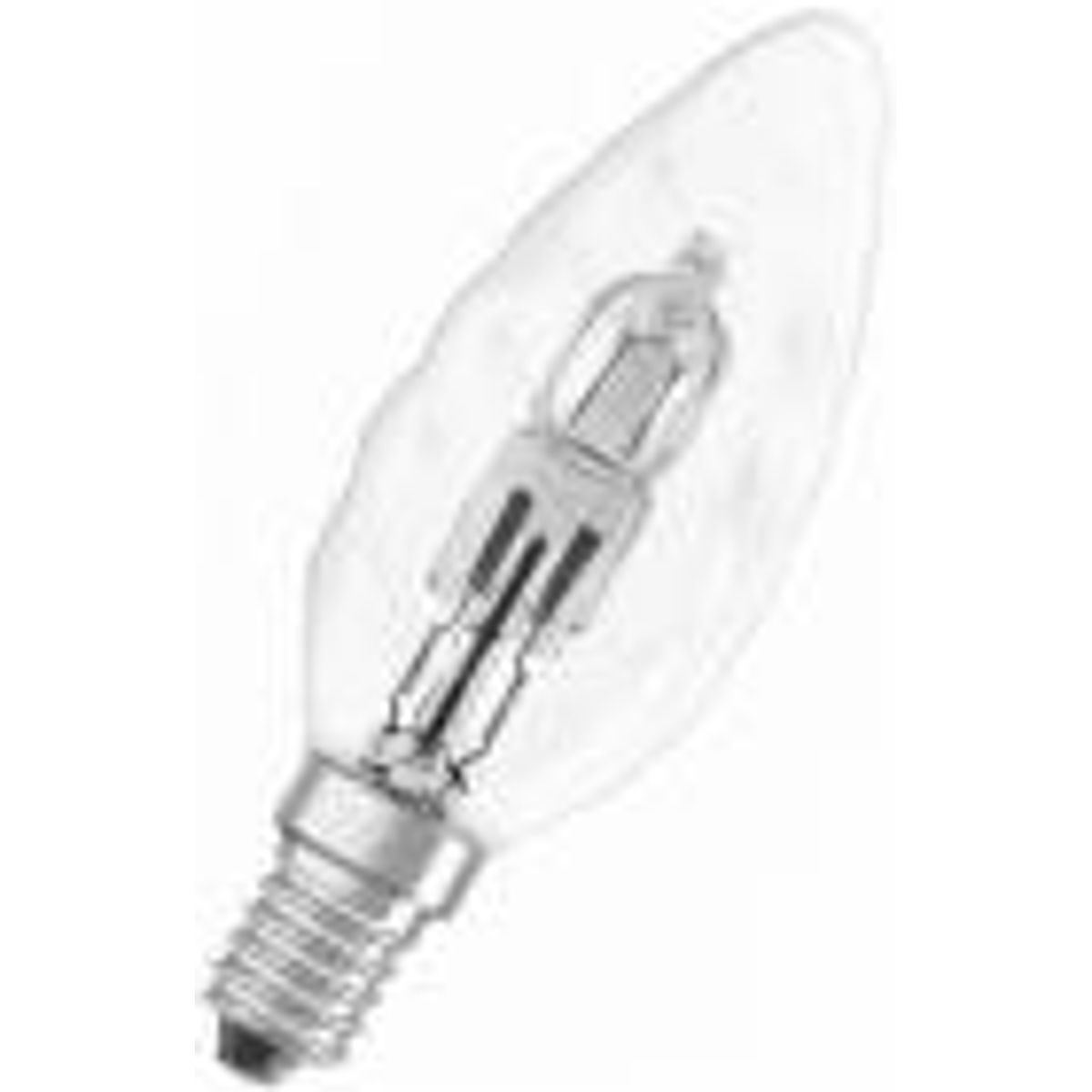 OSRAM HALOGEN ECO PRO KERTEPÆRE KRYSTAL 30W E14 230V - DÆMPBAR