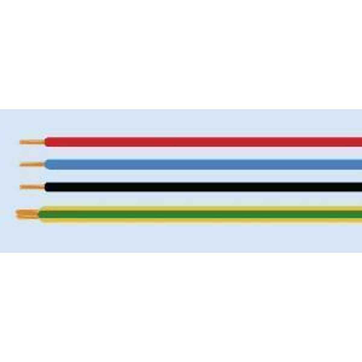 NKT Ledning PVT 1x0,75 H05V-K, hvid S100