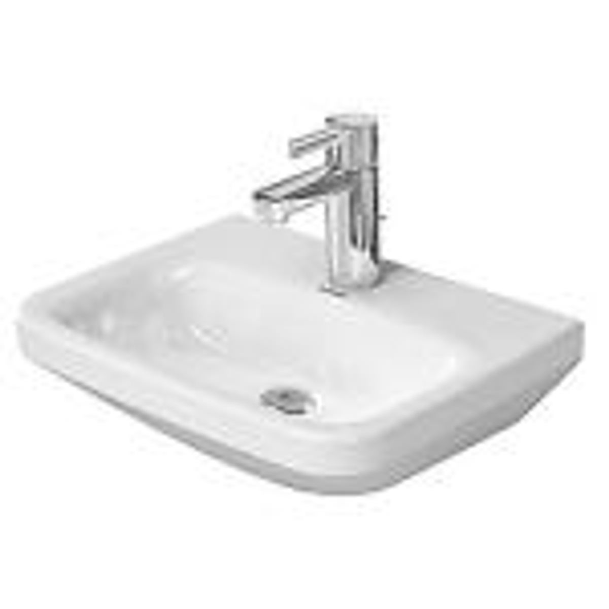 Duravit DuraStyle vask 45x33,5cm, til væg med hanehul