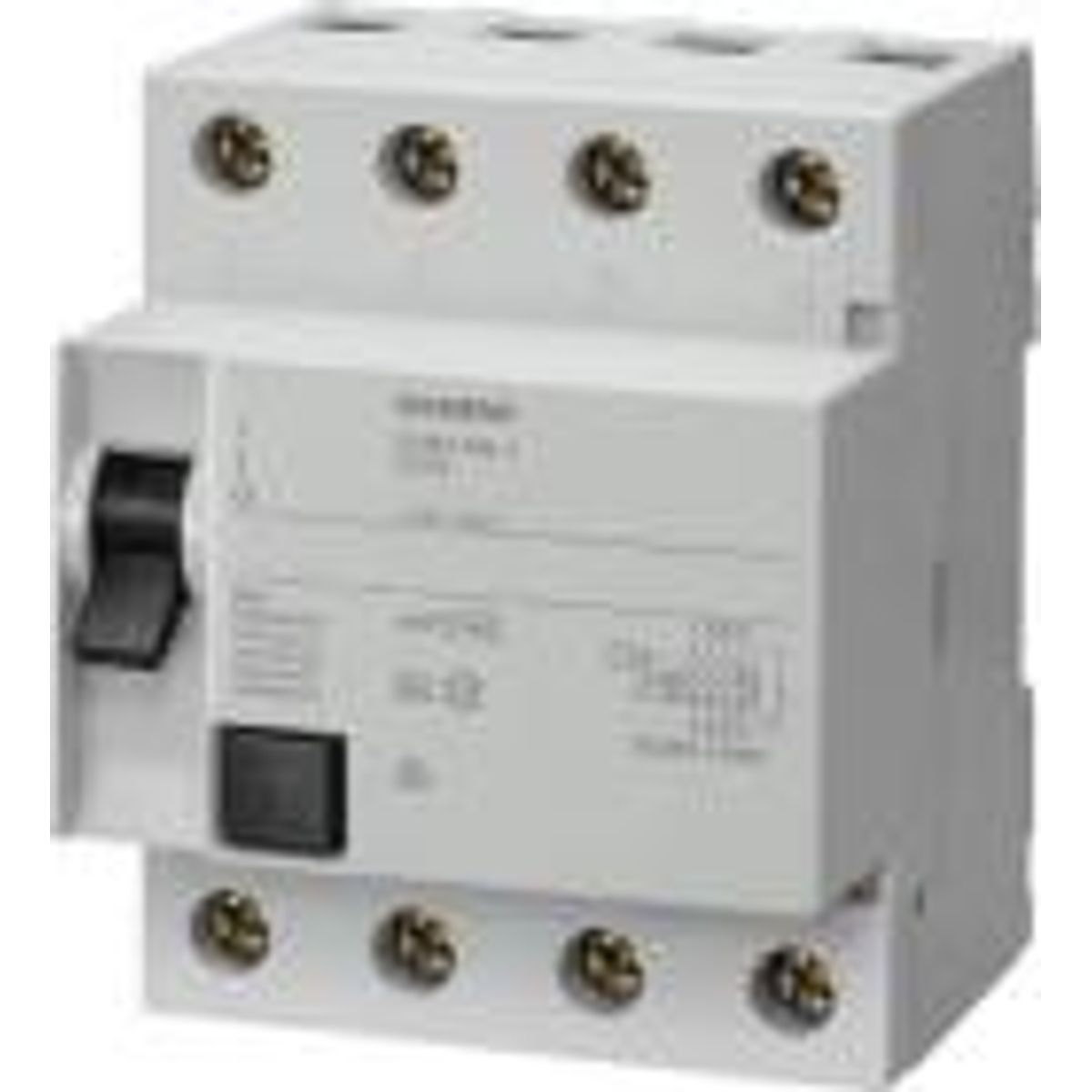 Siemens HPFI relæ 40A 3 polet + N 30mA 0,03A, fejlstrømsafbryder