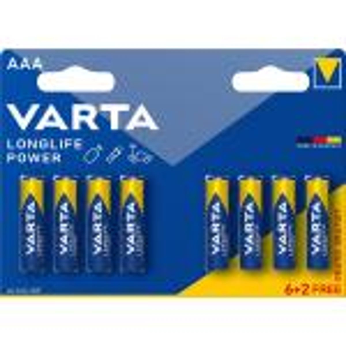 Alkaline Batteri Aaa 1.5 V High Energy 8-Promotional Blister