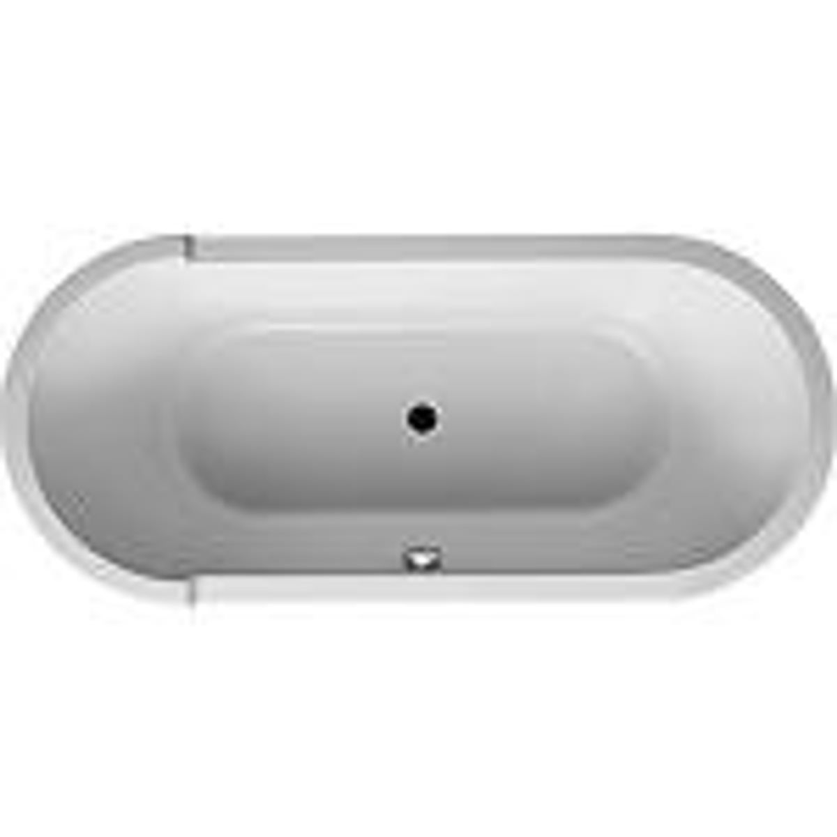 Duravit Starck ovalt badekar 1800x800 mm fritstående