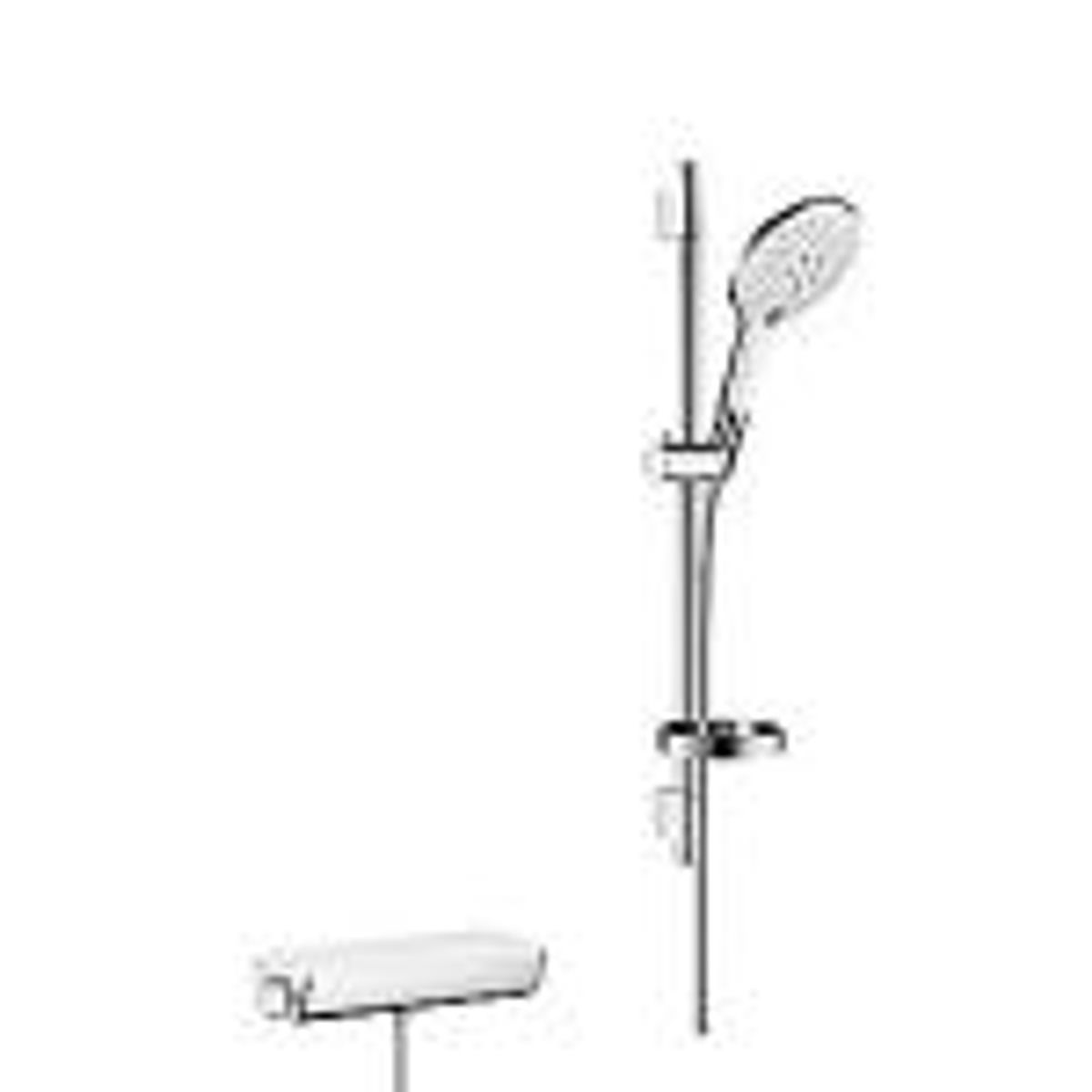 Hansgrohe Ecostat Select termostat med Raindance Select S 150 3jet brusersæt 65cm