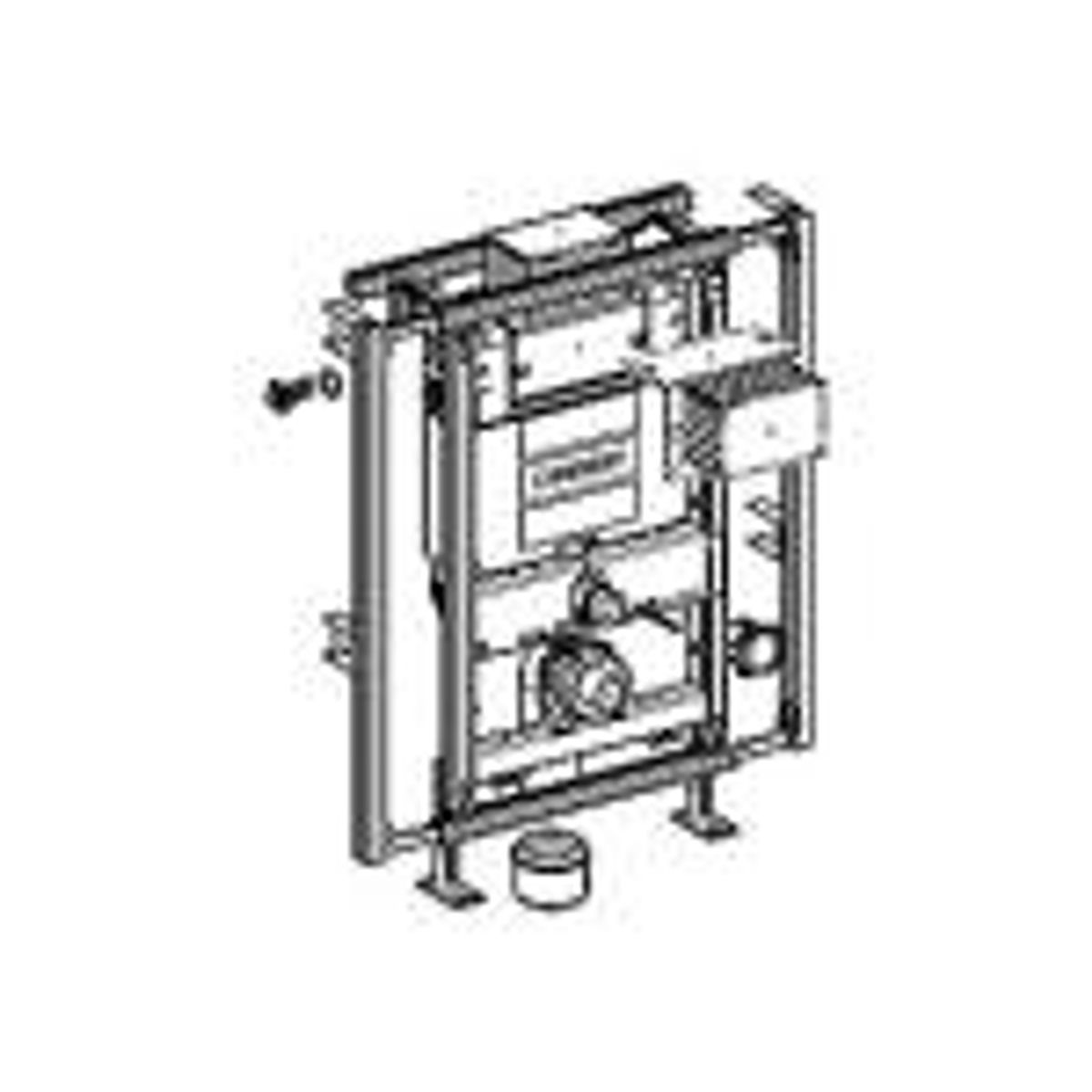 GEBERIT Gis easy wc omega h90