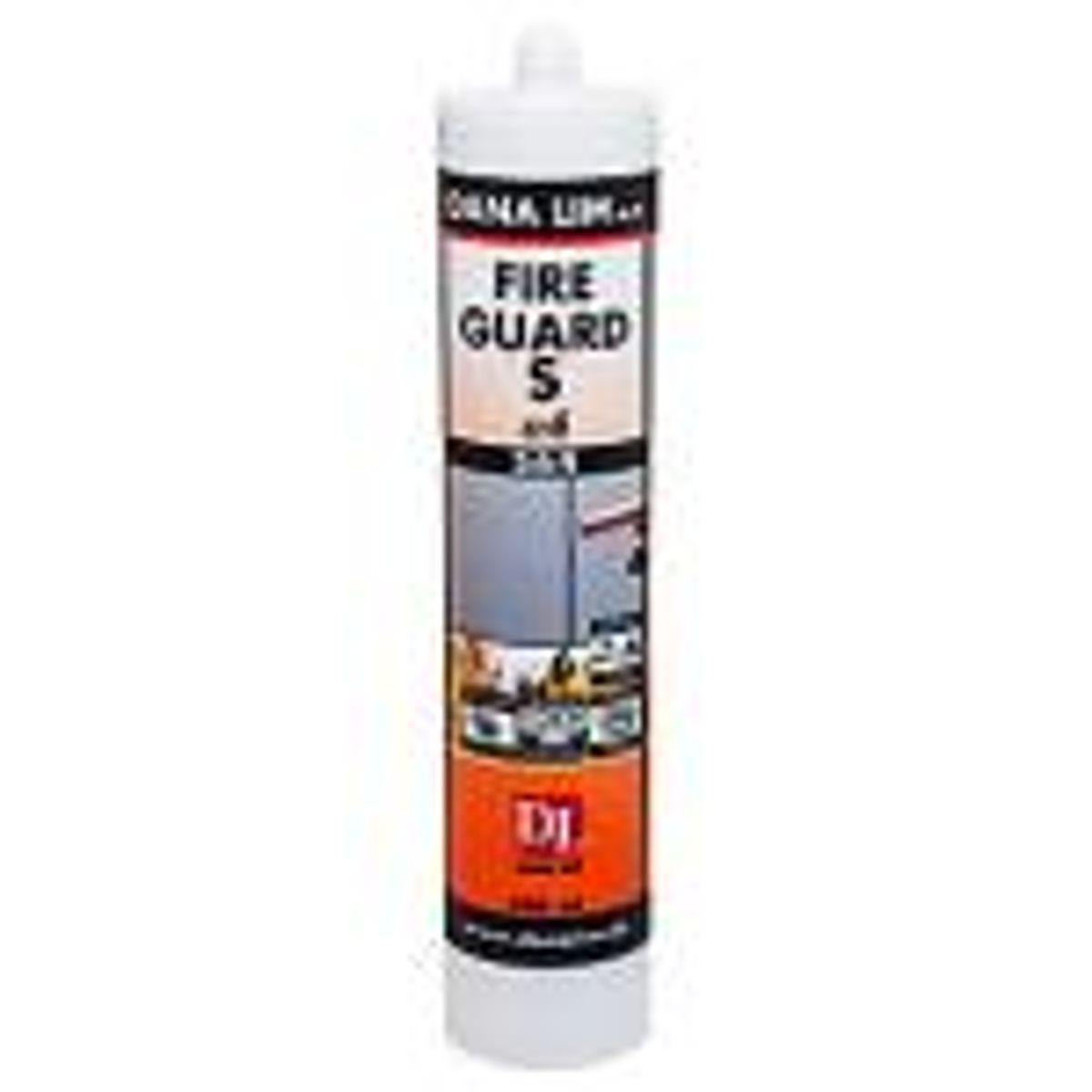 Fire Guard S 564 Hvid 300 ml Brandsilicone til brandsikring af fuger.